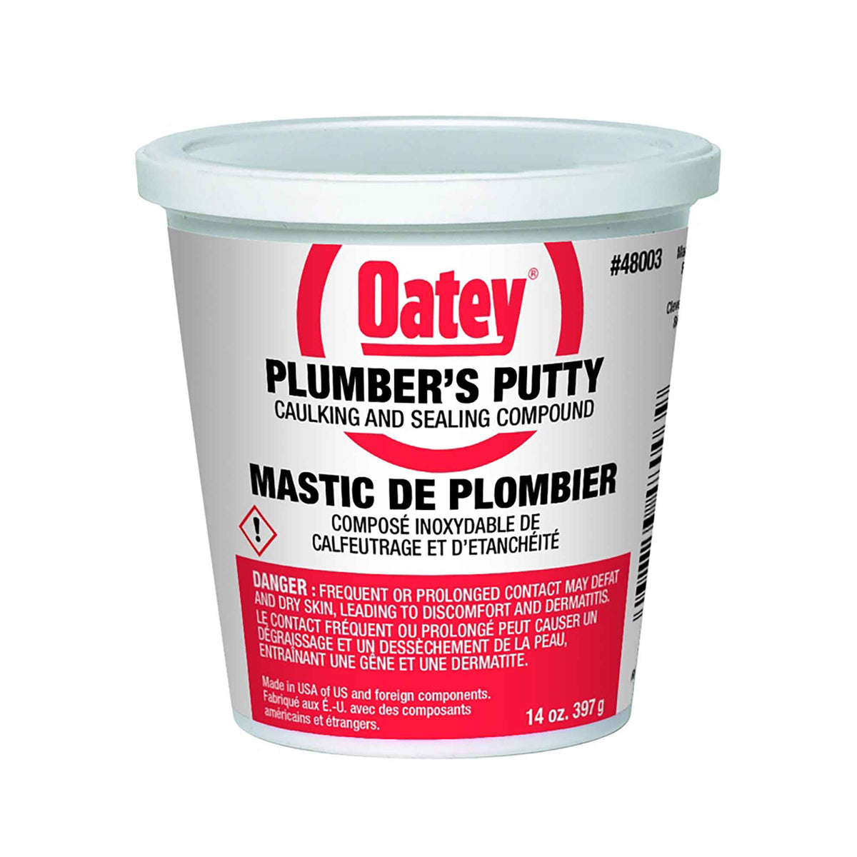 Mastic de plombier, 397 g