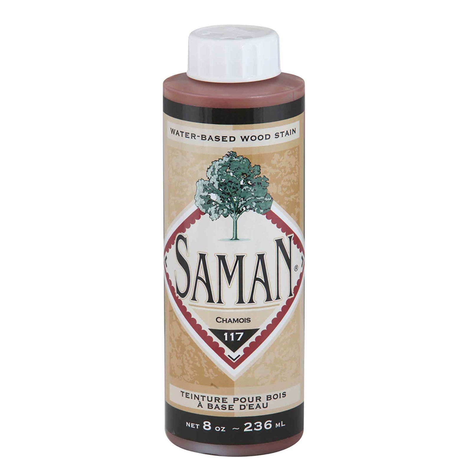 Teinture pour bois à base d'eau Chamois, 236 ml                  