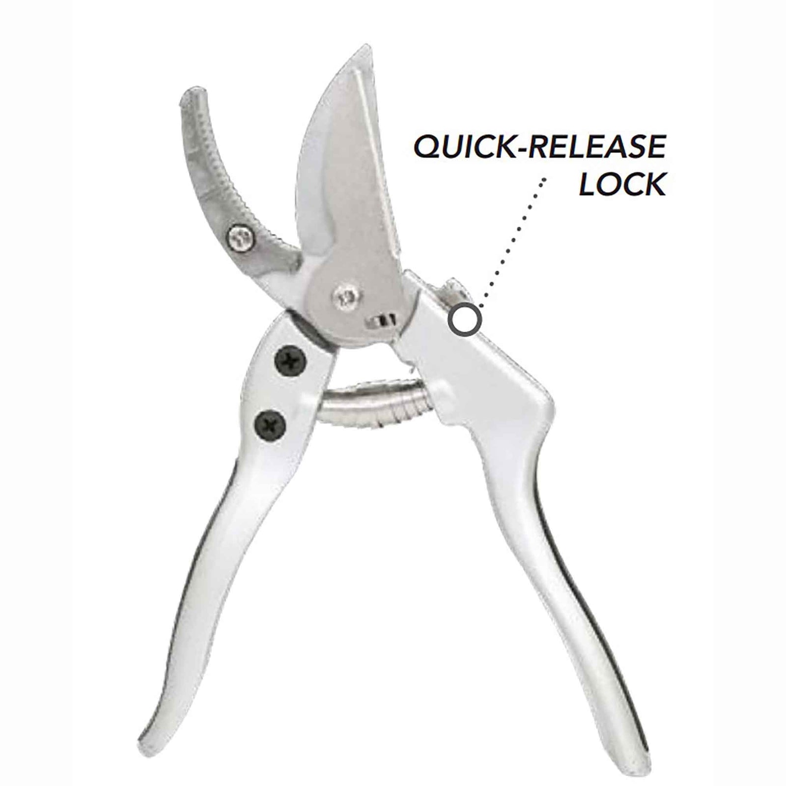 Sécateur à dégagement rapide, 7-3/4''