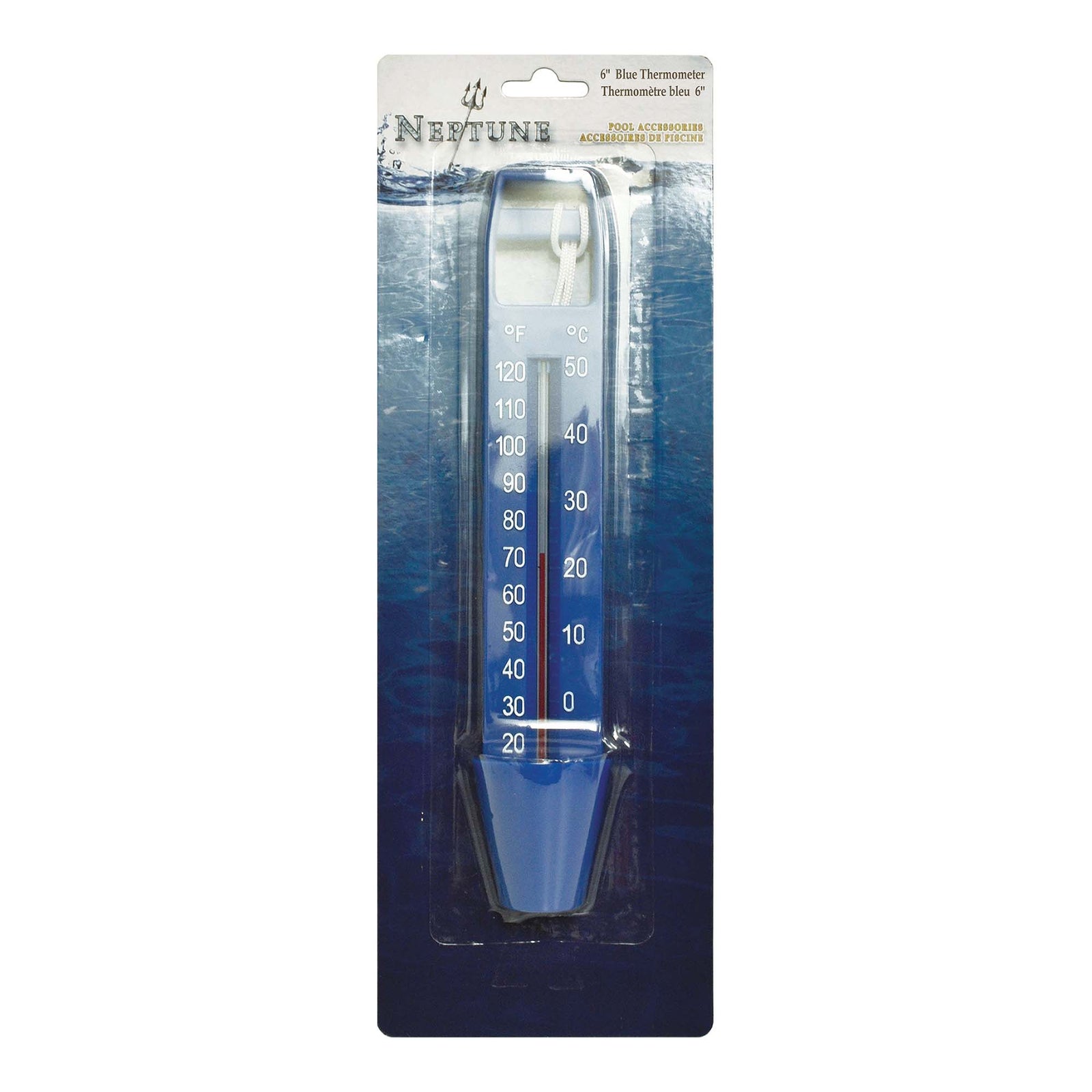 Thermomètre standard de 6" pour piscine  