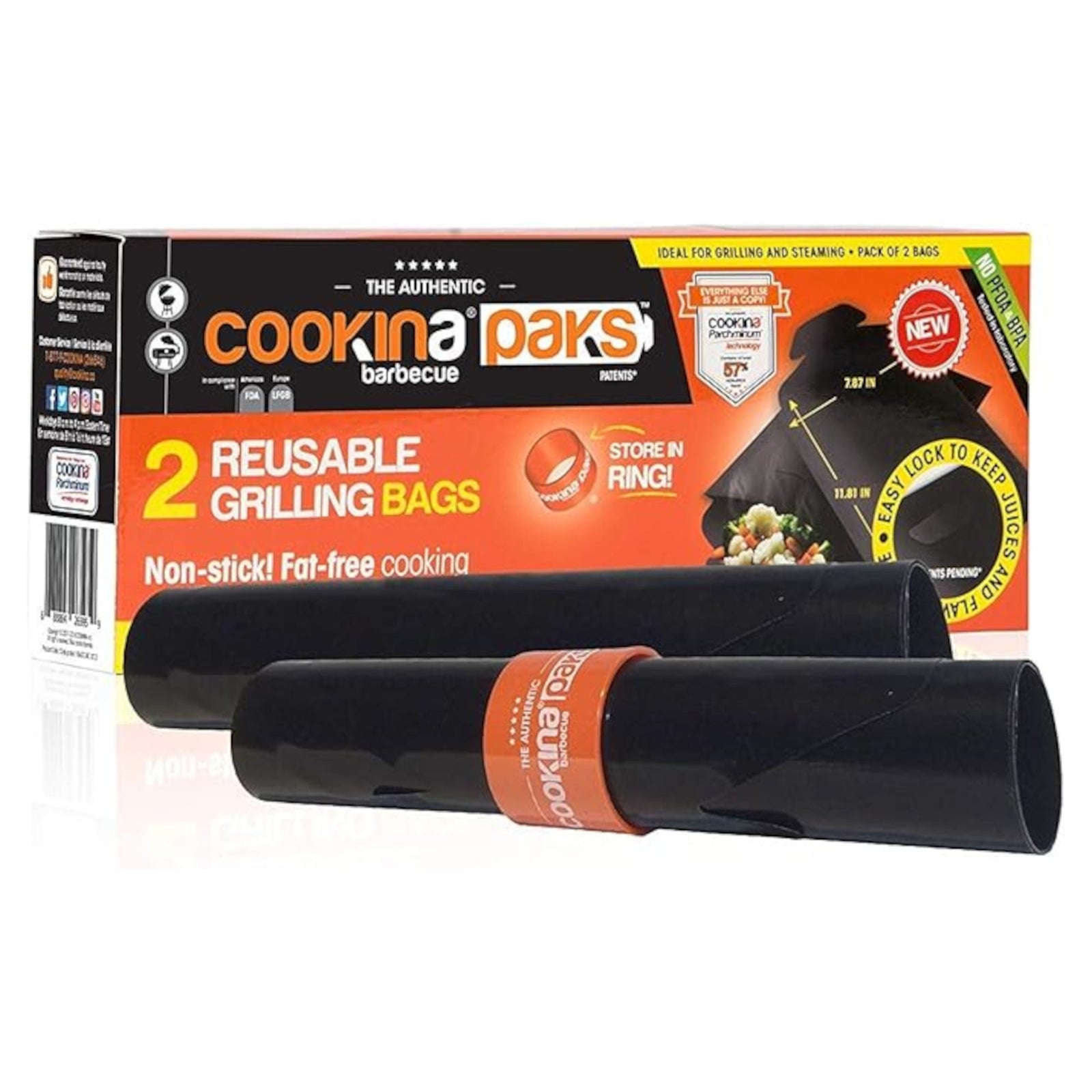 Pochettes réutilisables pour BBQ (2)