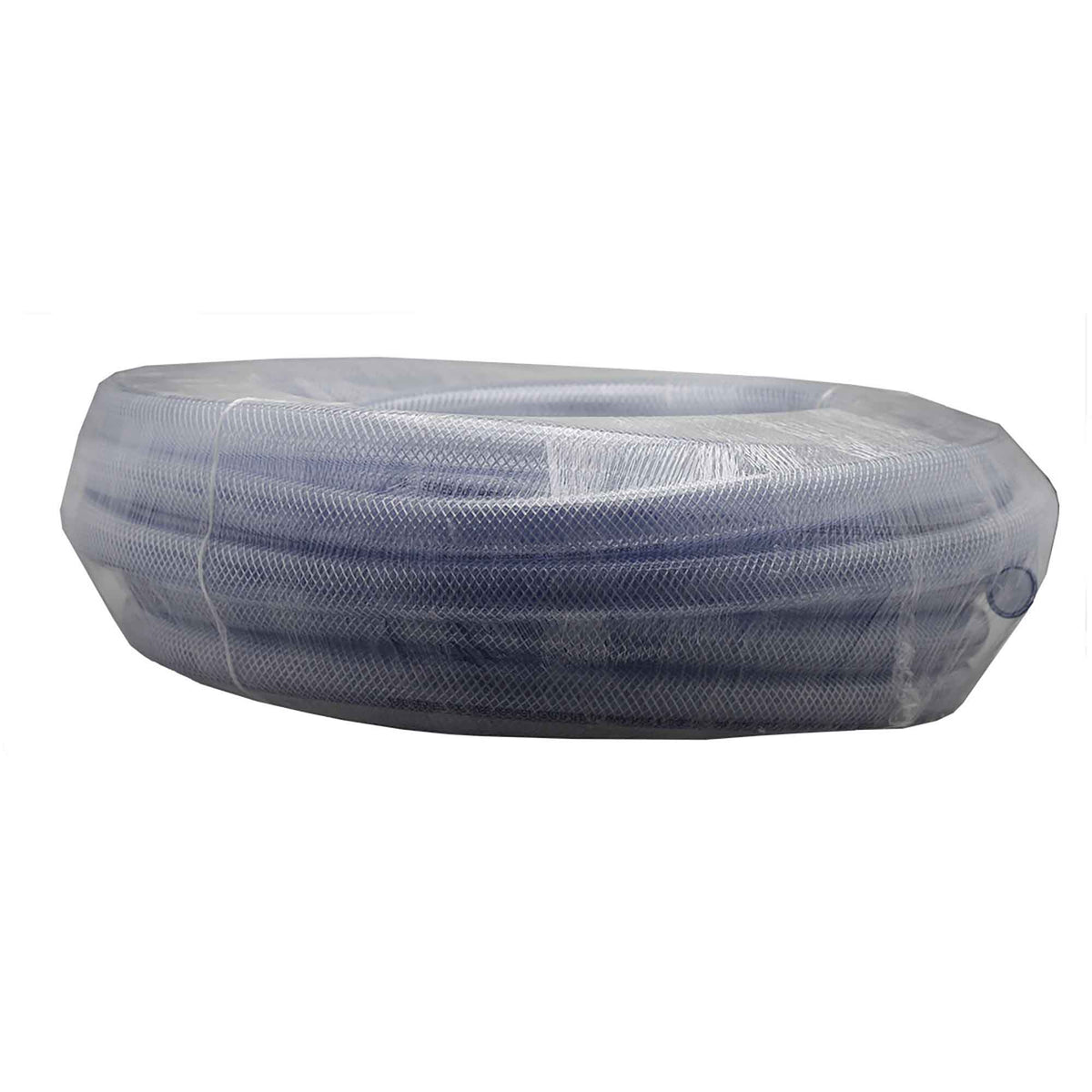 Tuyau en PVC clair renforcé de polyester, 1-15/16&quot; OD x 1-1/2&quot; ID x 50&#39;