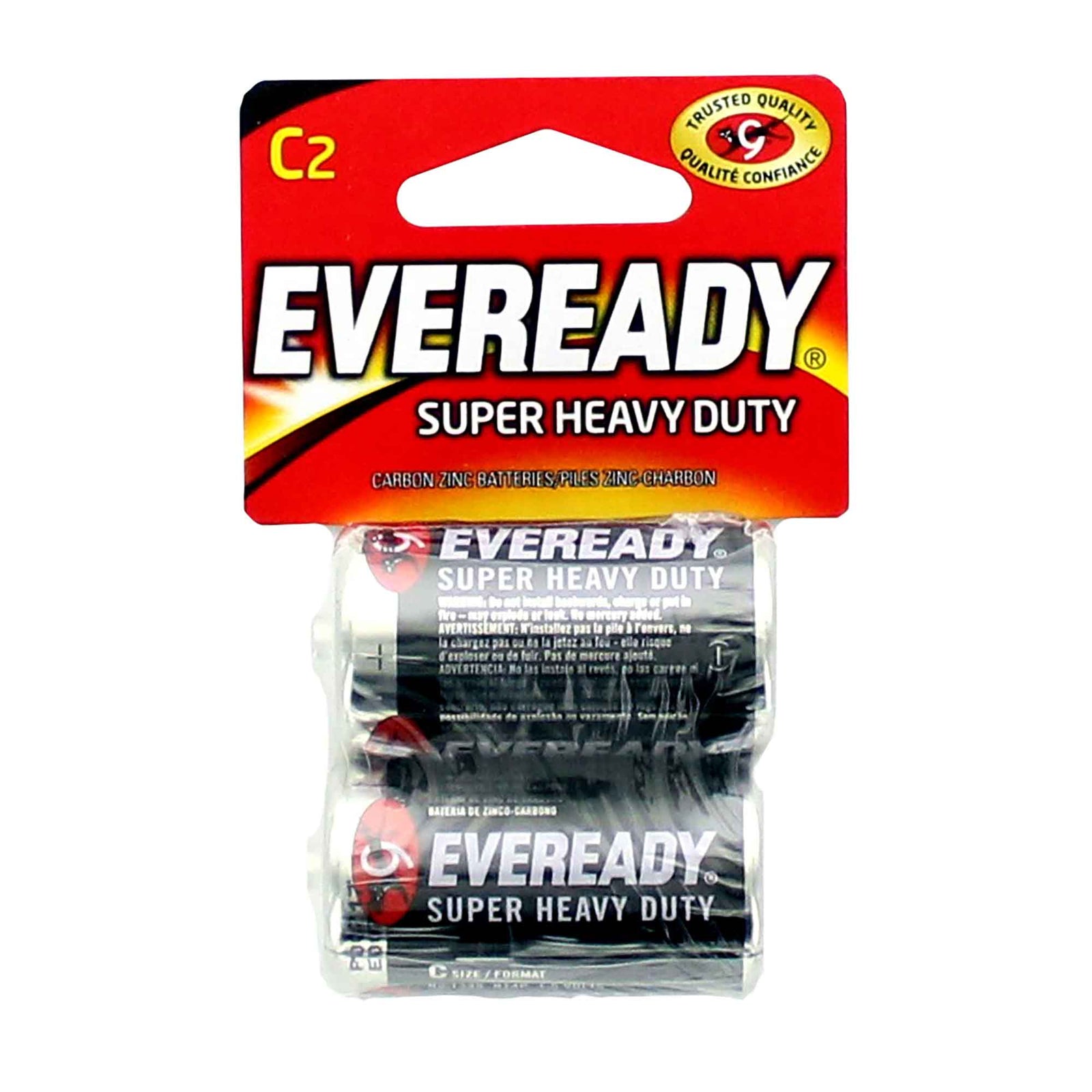 Pile C ultra robuste, 2 unités