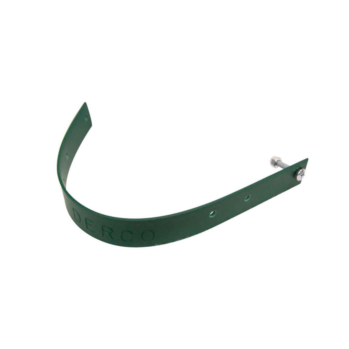 Attache en vinyle vert pour arbre, 15&quot;