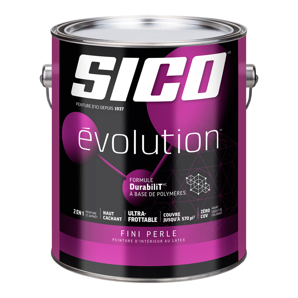 SICO Évolutionᴹᴰ Peinture d&#39;intérieur fini Perle base 2, 3,78 l