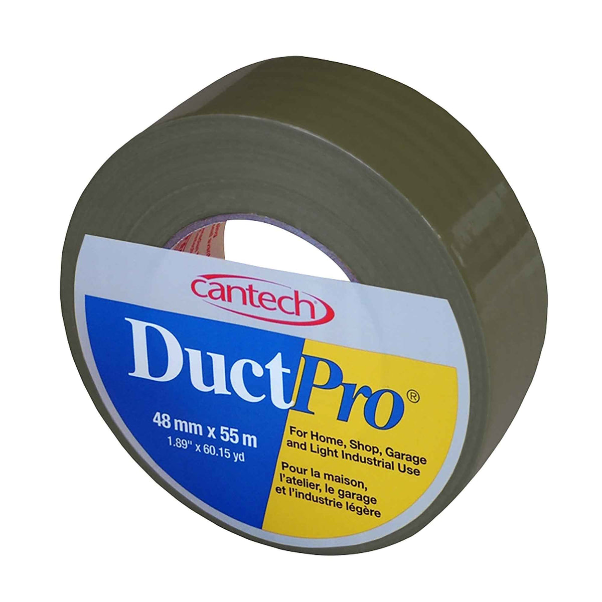 Ruban DuctPro de 48 mm x 55 m, vert olive