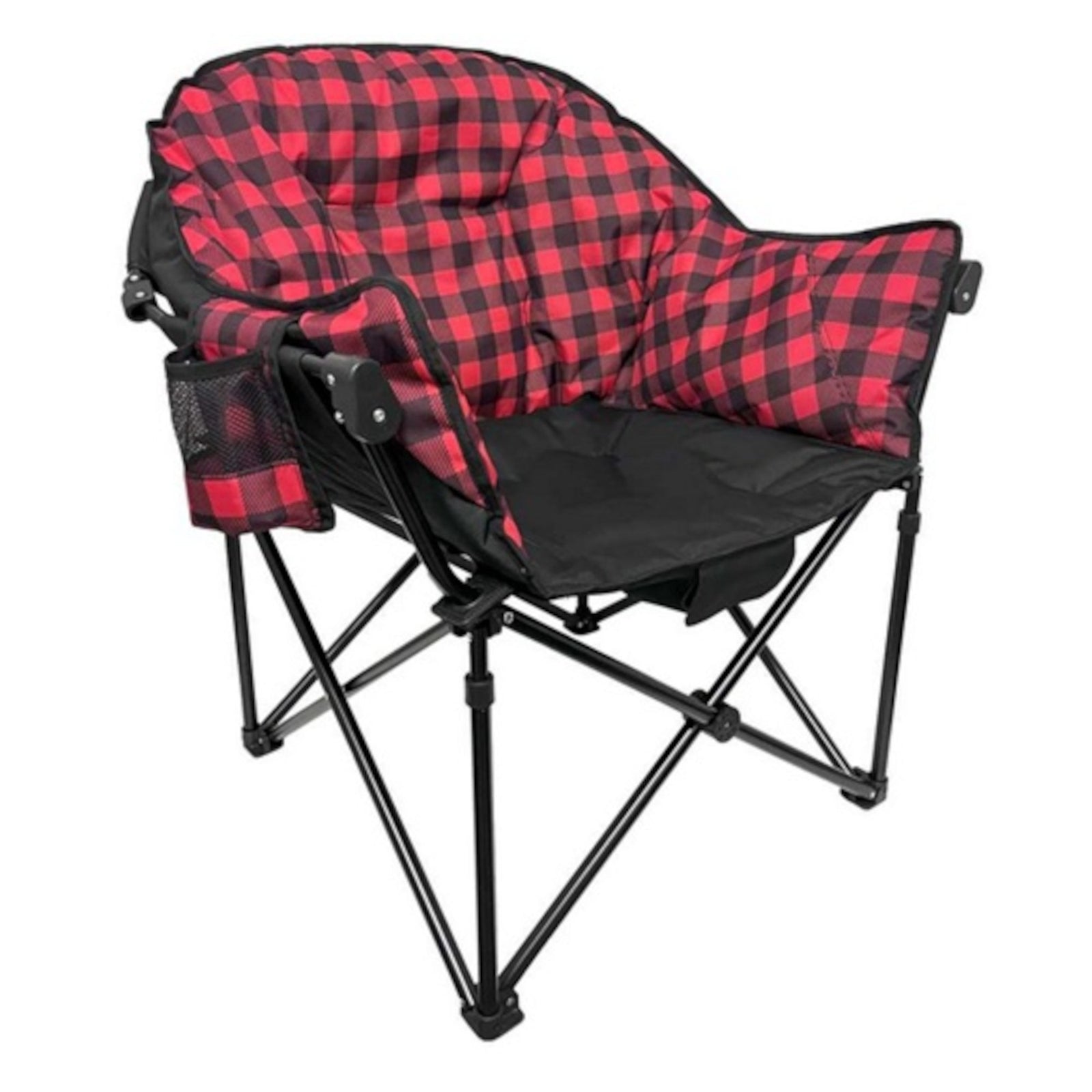Chaise de camping chauffante - Rouge Canada