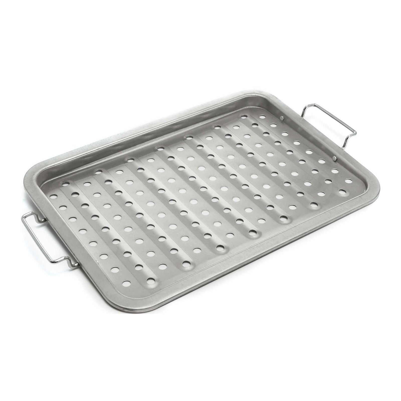 Plateau en inox.