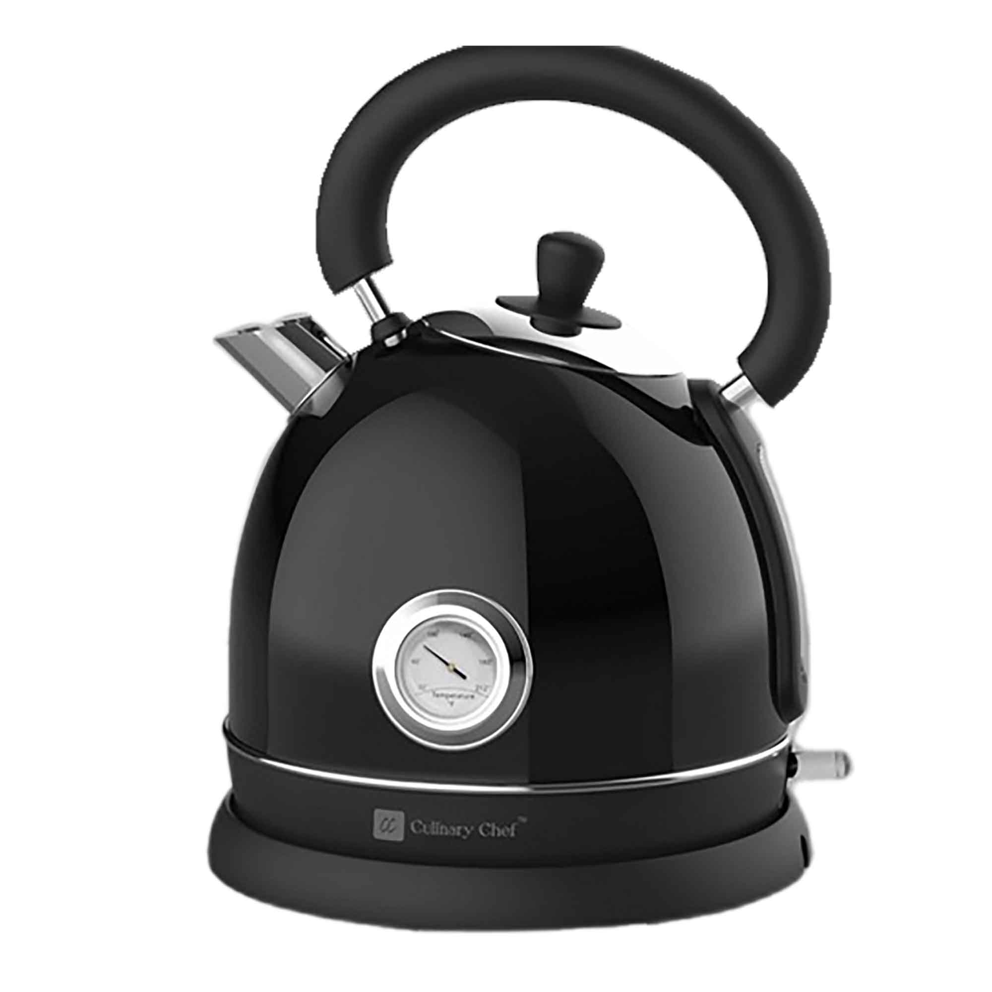 Bouilloire électrique rétro, 1,8 L (noir)