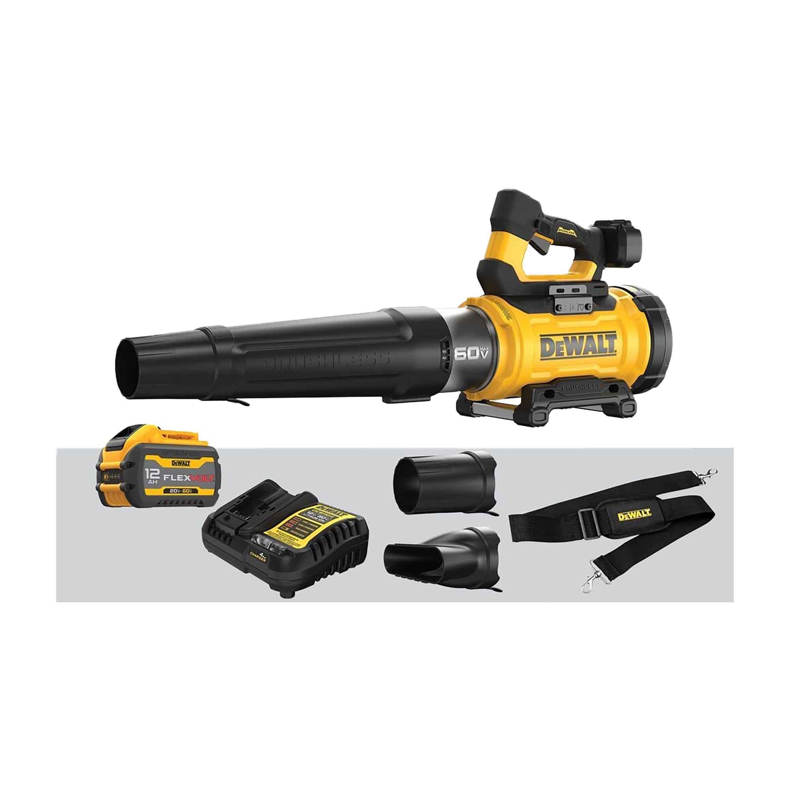 Ensemble de souffleur à haute puissance sans balai 60 V Max, 6 pièces