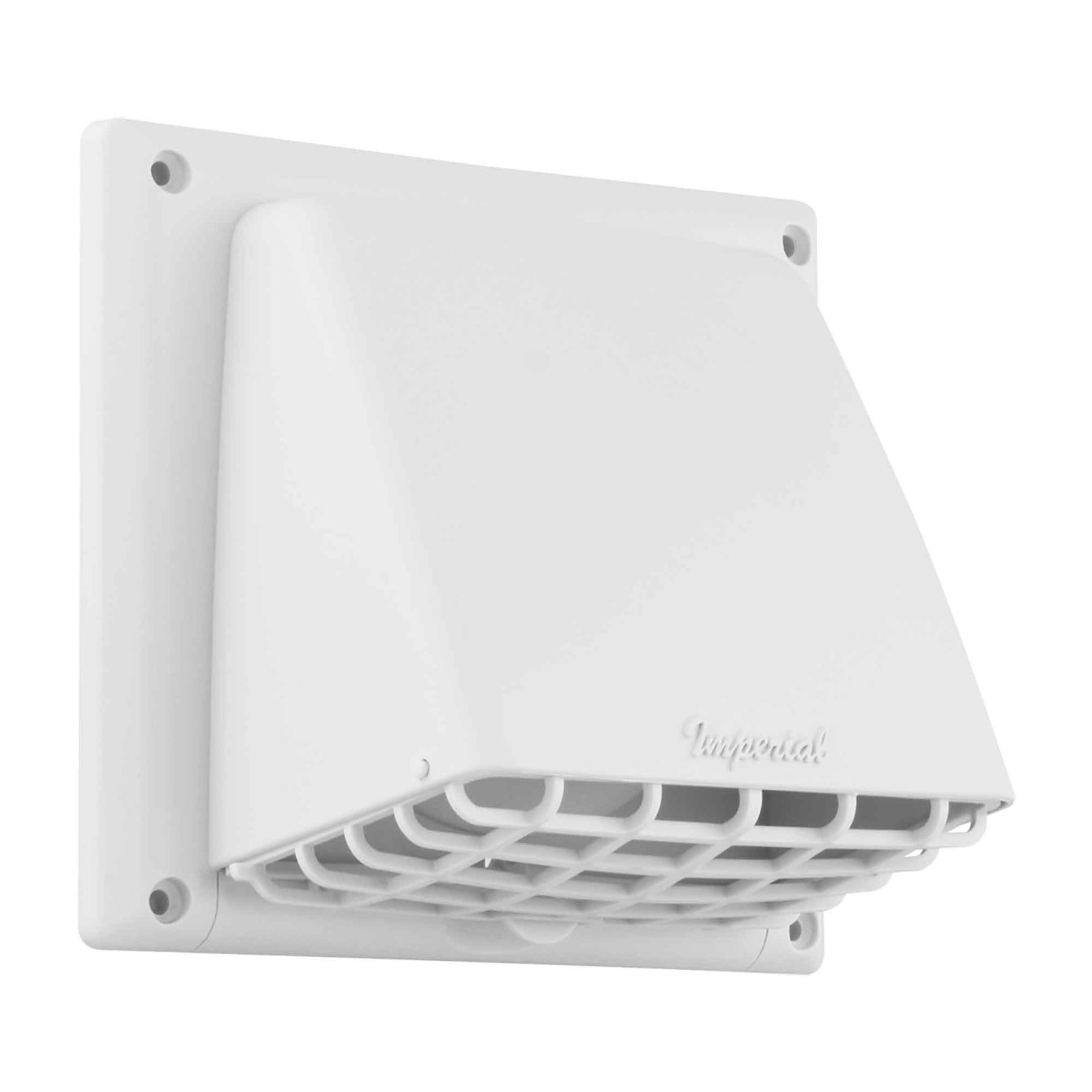 Capuchon de ventilation, ﻿4'' (blanc)