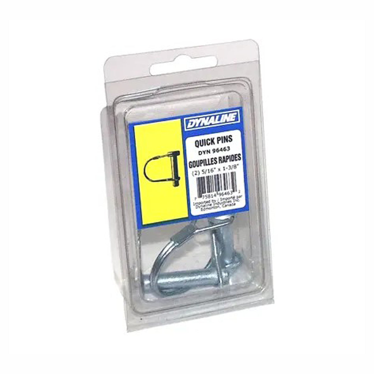 Goupille rapide ronde, 5/16" x 1-3/8" (2 unités)