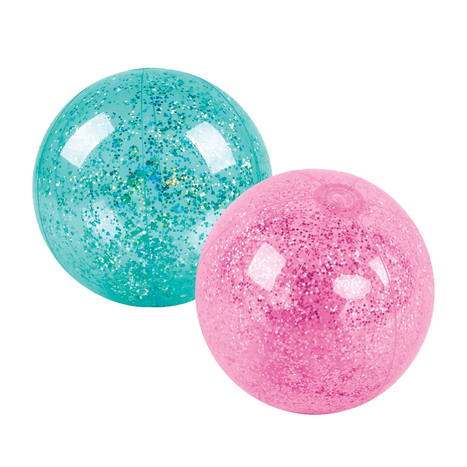 Ballon de plage à paillettes de 13'', choix de couleurs