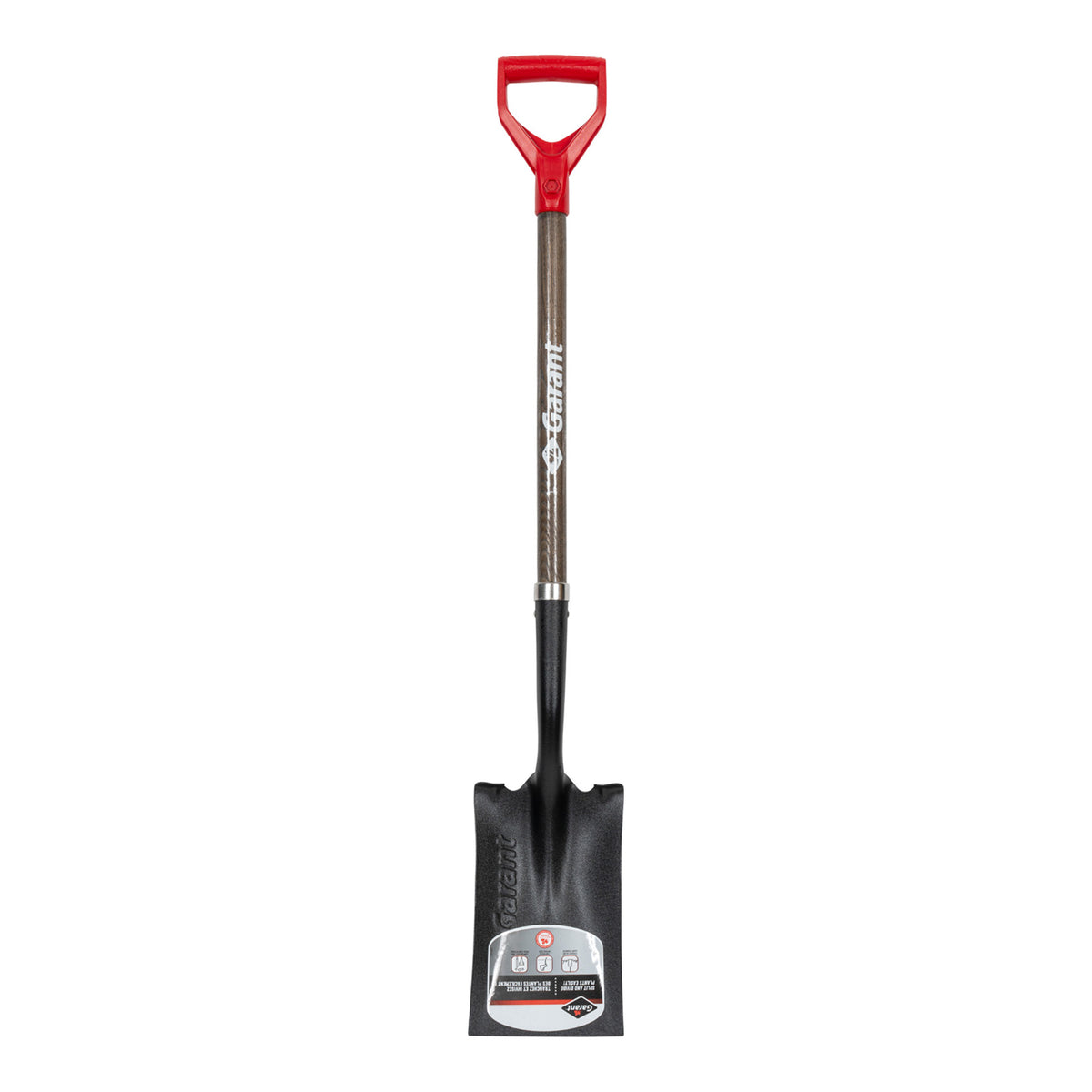 Pelle à jardin à dos creux 27'' Garant