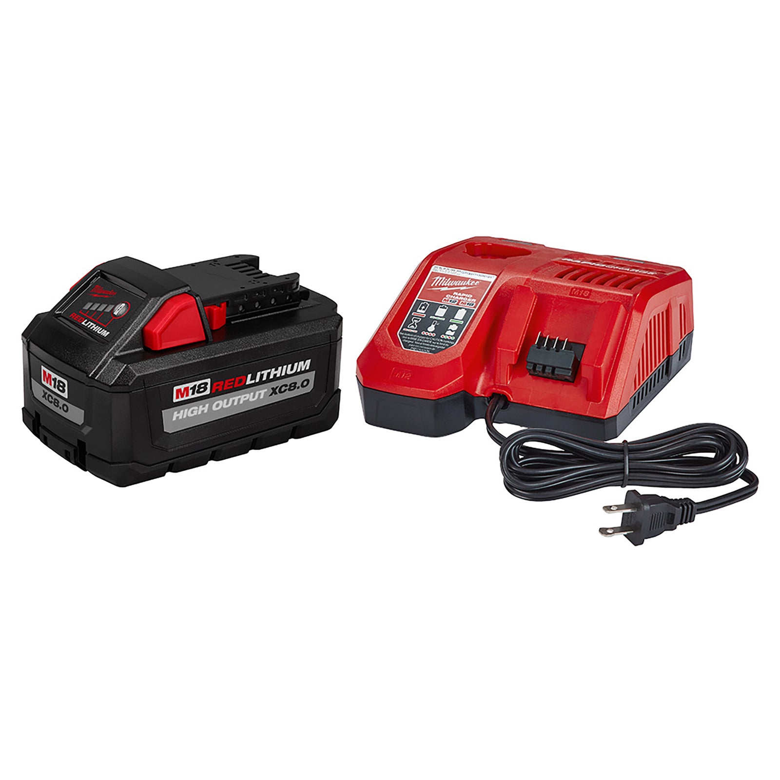 Ensemble de démarrage M18 REDLITHIUM HIGH OUTPUT XC8.0