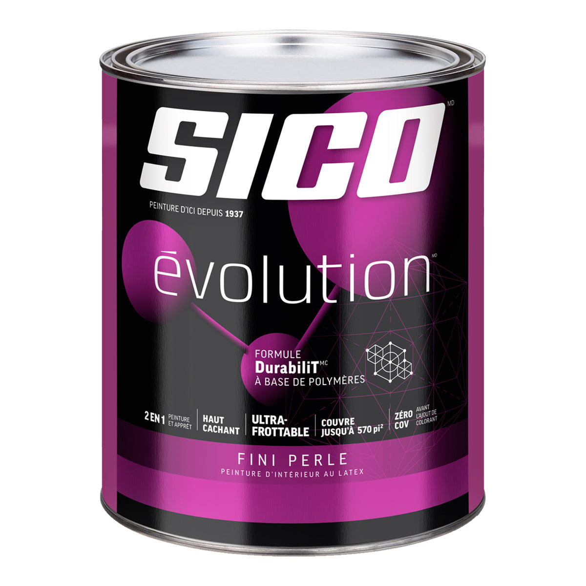 SICO Évolutionᴹᴰ Peinture d&#39;intérieur fini Perle base 3, 946 ml