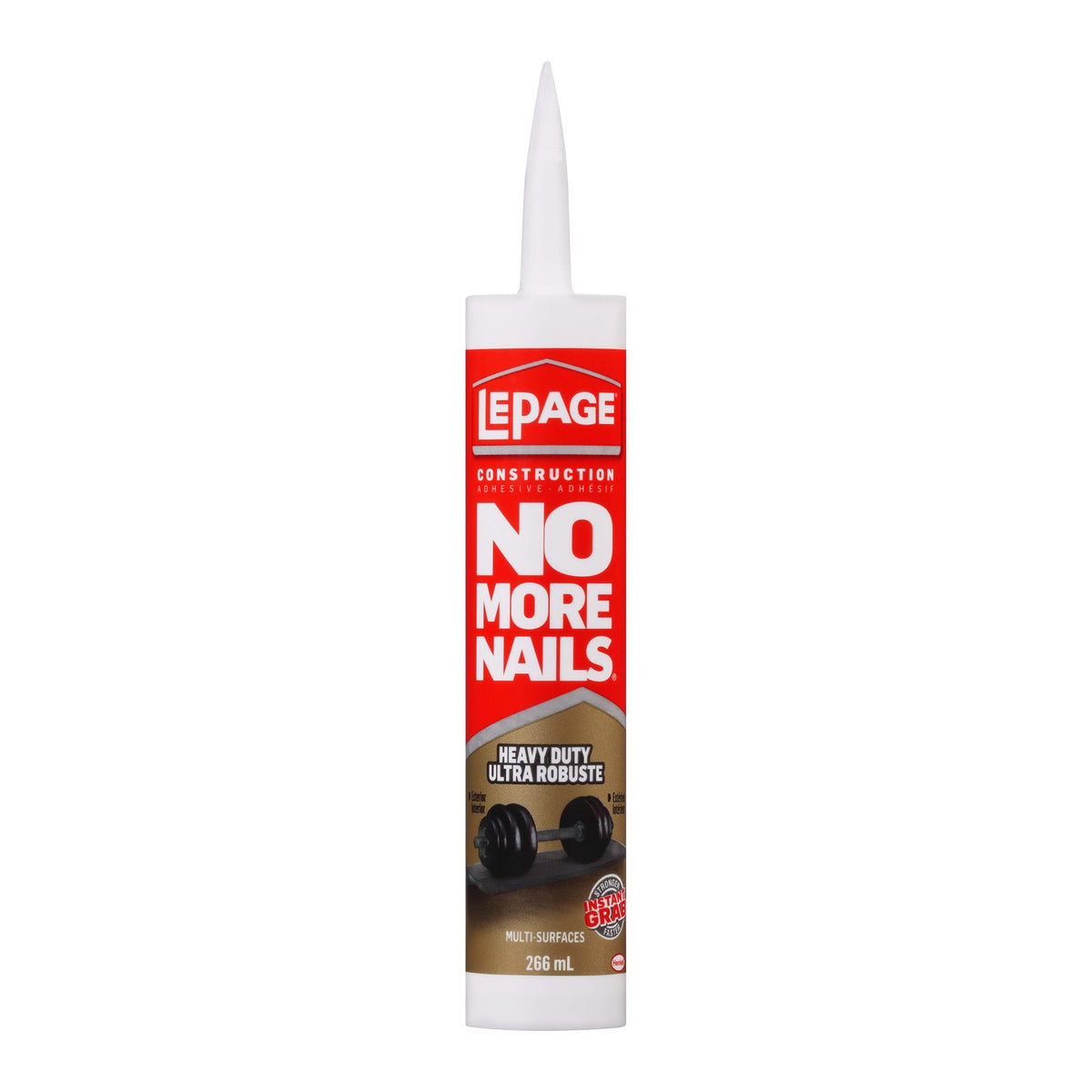 Adhésif de construction ultra robuste No More Nails, 266 ml