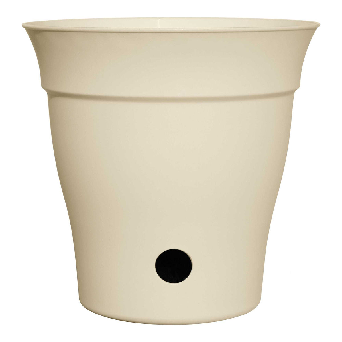 Jardinière Contempra ronde et blanc cassé, 12'' x 12''