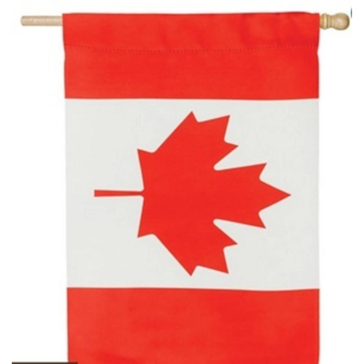 Drapeau appliqué de la maison du Canada