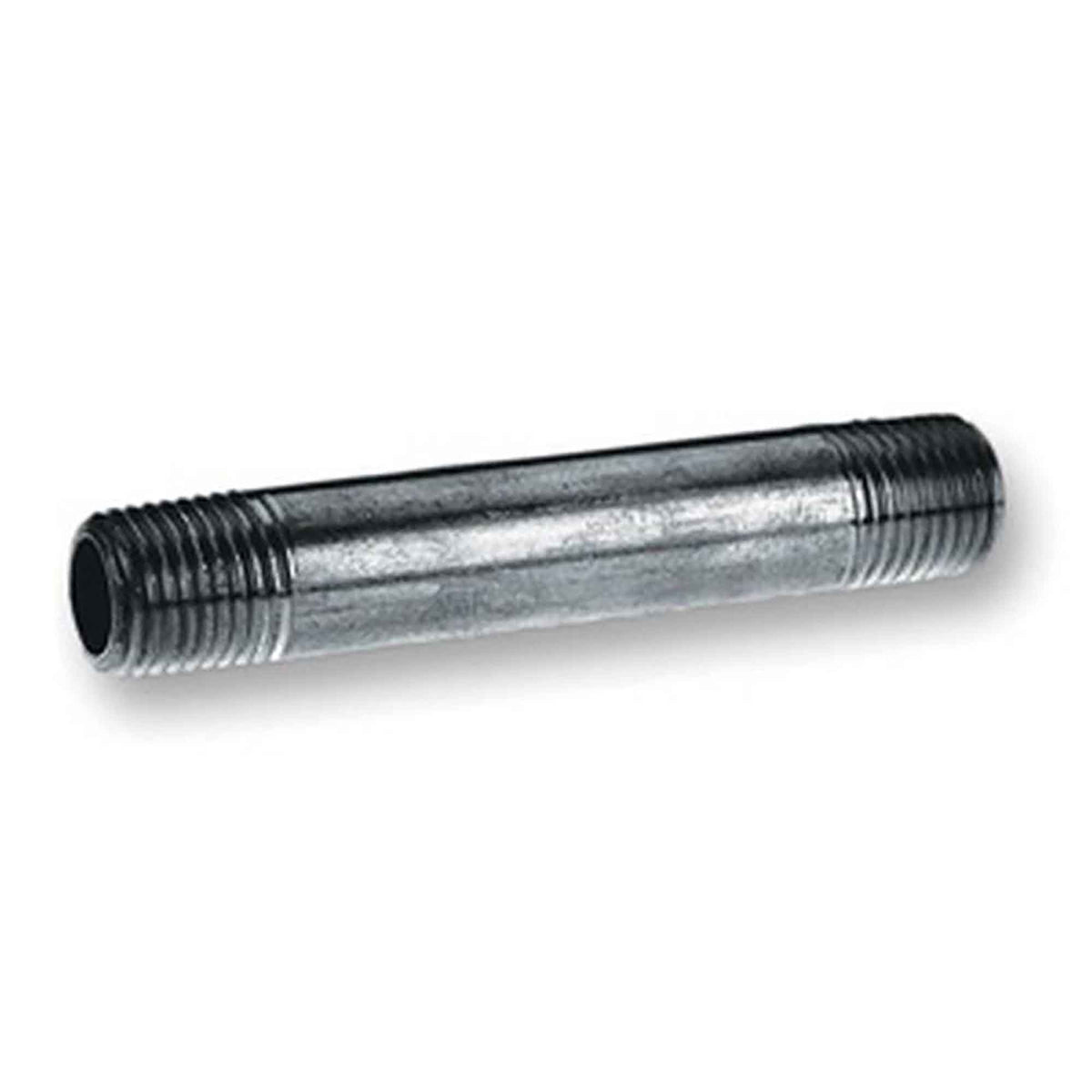 Mamelon en acier galvanisé, 1-1/2" x 6"