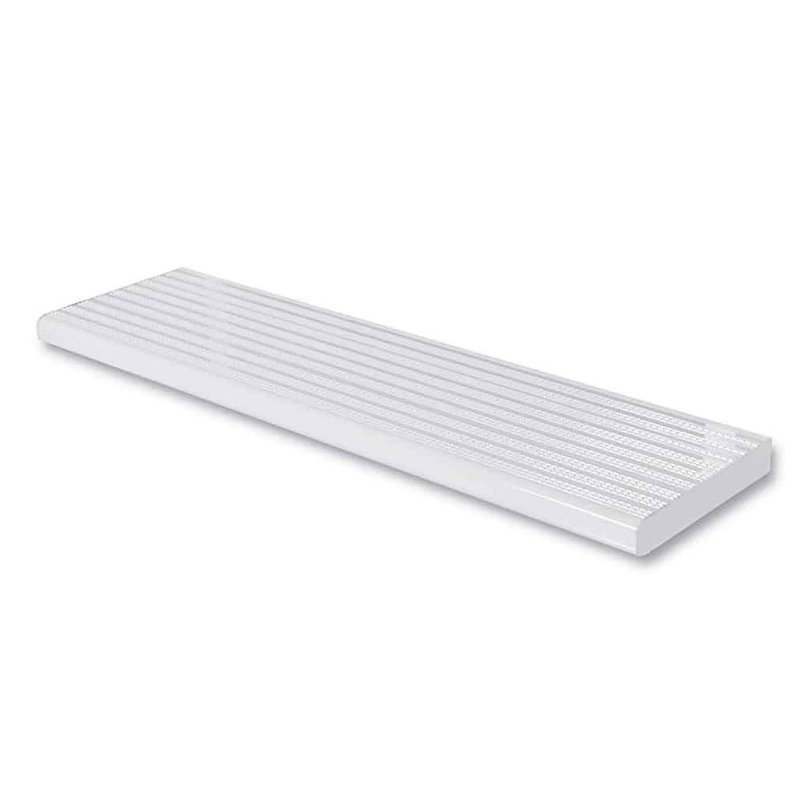 Marche en aluminium de 36″, blanche – Collection 10