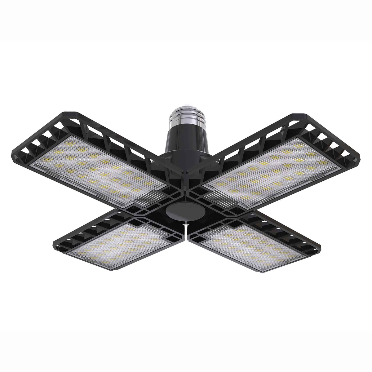 Ampoule de garage DEL à 4 panneaux, 4 000 lumens / 45 W