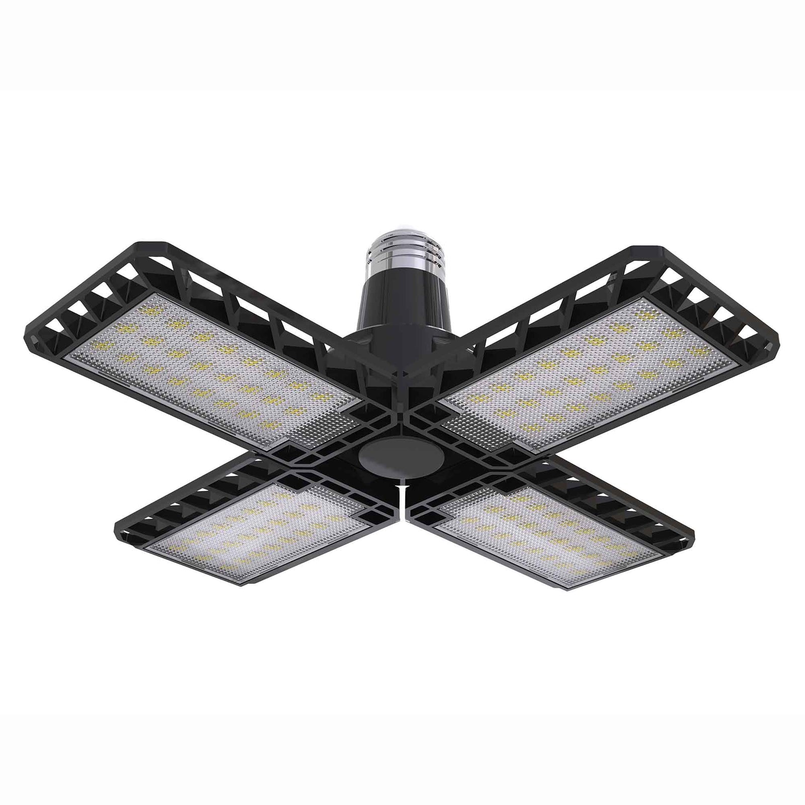 Ampoule de garage DEL à 4 panneaux, 4 000 lumens / 45 W
