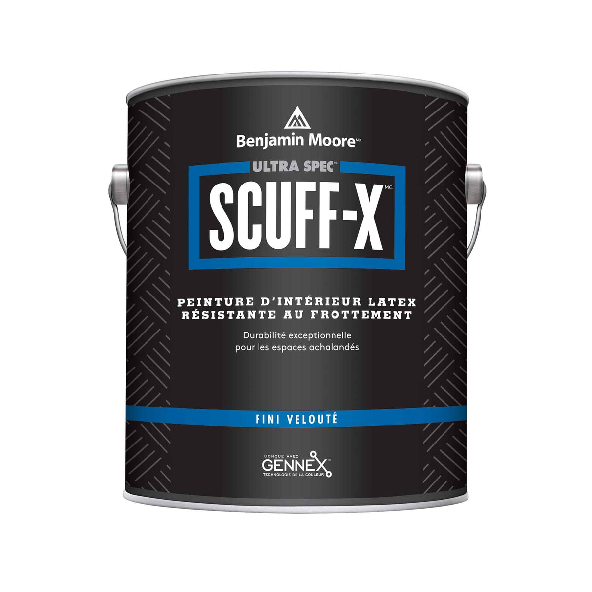 Peinture d'intérieur au latex Scuff-X velouté base 2, 3,79 L