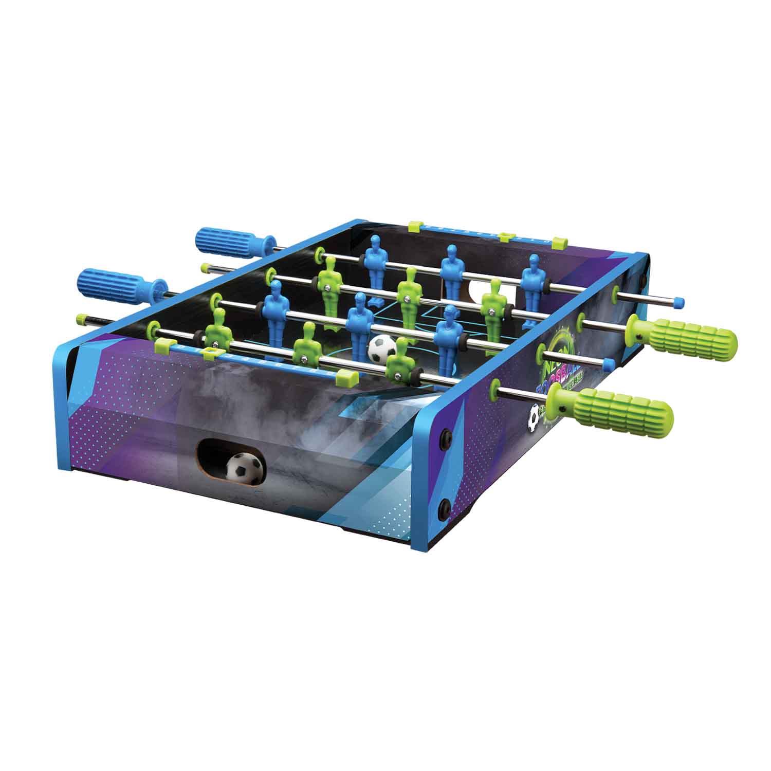 Jeux de soccer de table brillant dans le noir, 20'' x 12''