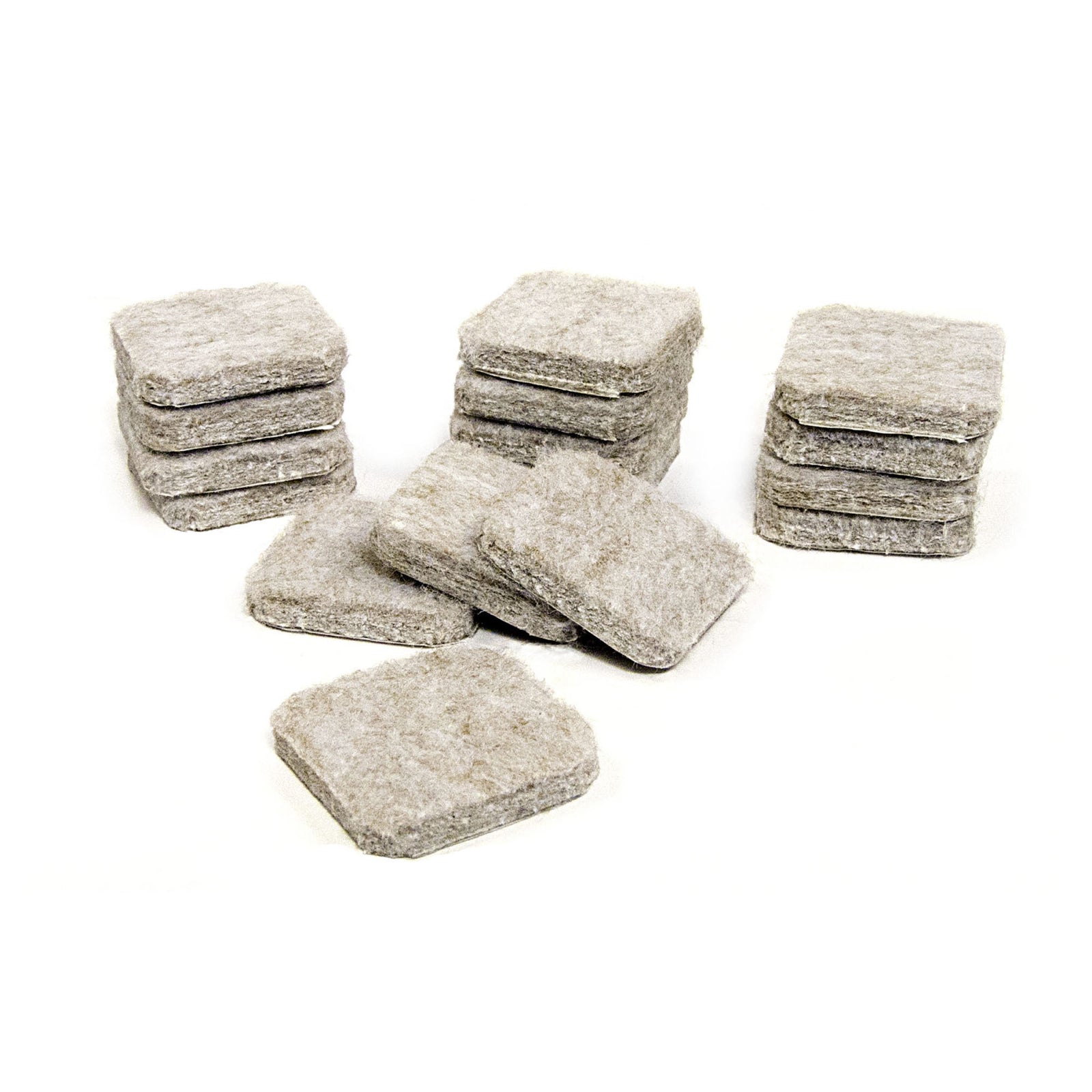 ECO FELTAC coussinet de feutre carré de 1'', beige (16 unités)