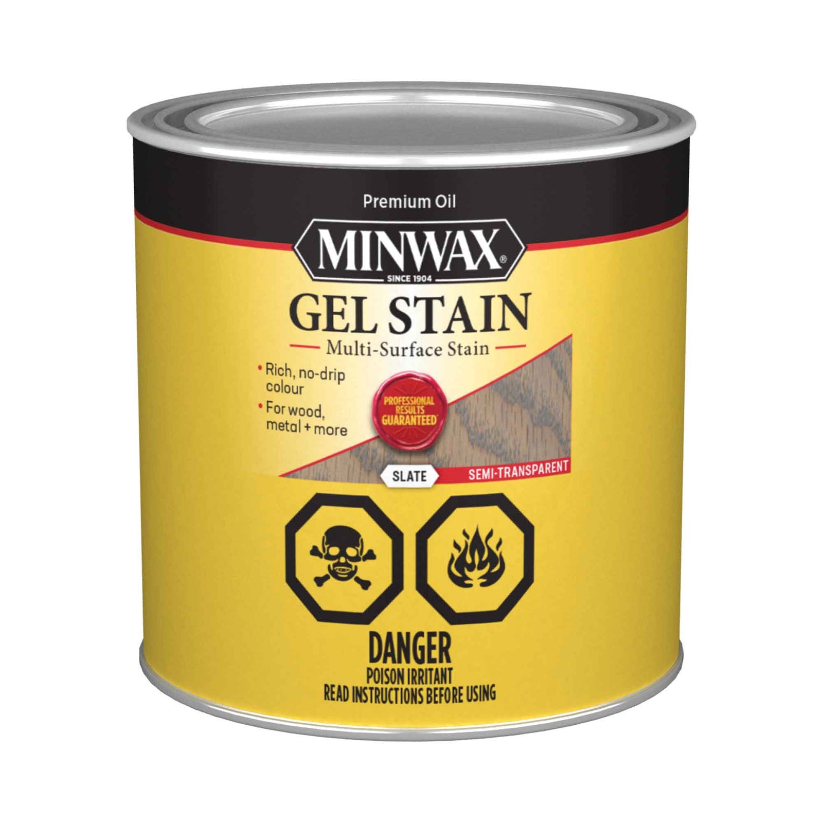 Teinture en gel ardoise semi-transparent, 236 ml