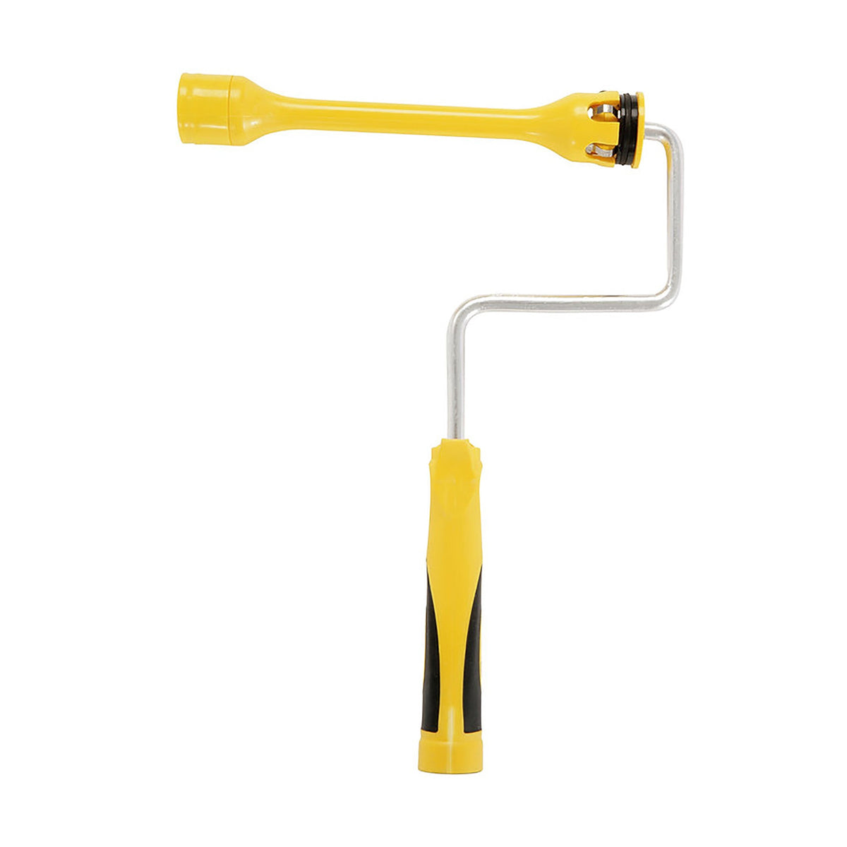 Armature avec manche ergonomique jaune, 9-1/2&#39;&#39;