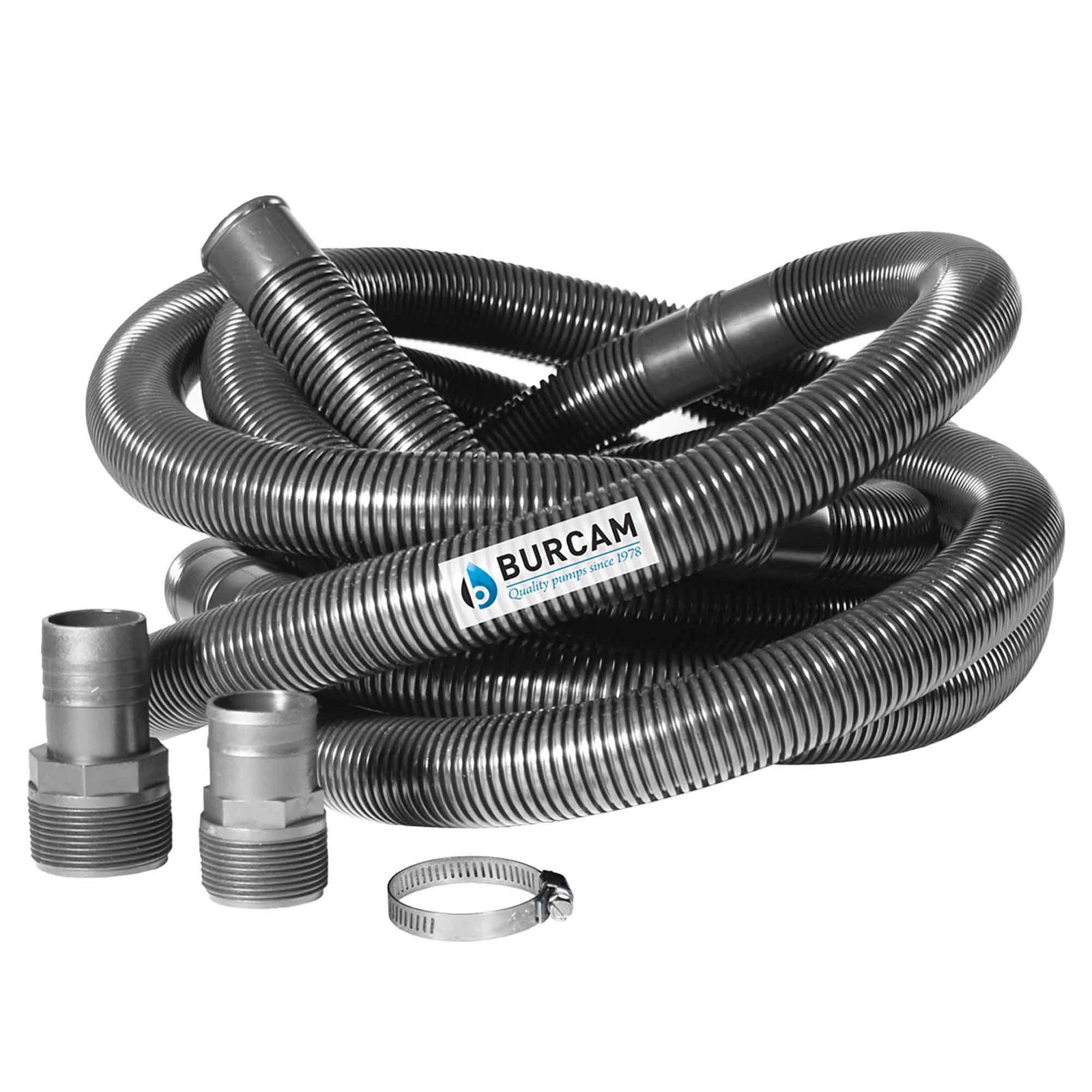 Trousse de boyaux d’évacuation, 1-1/4" x 20' 