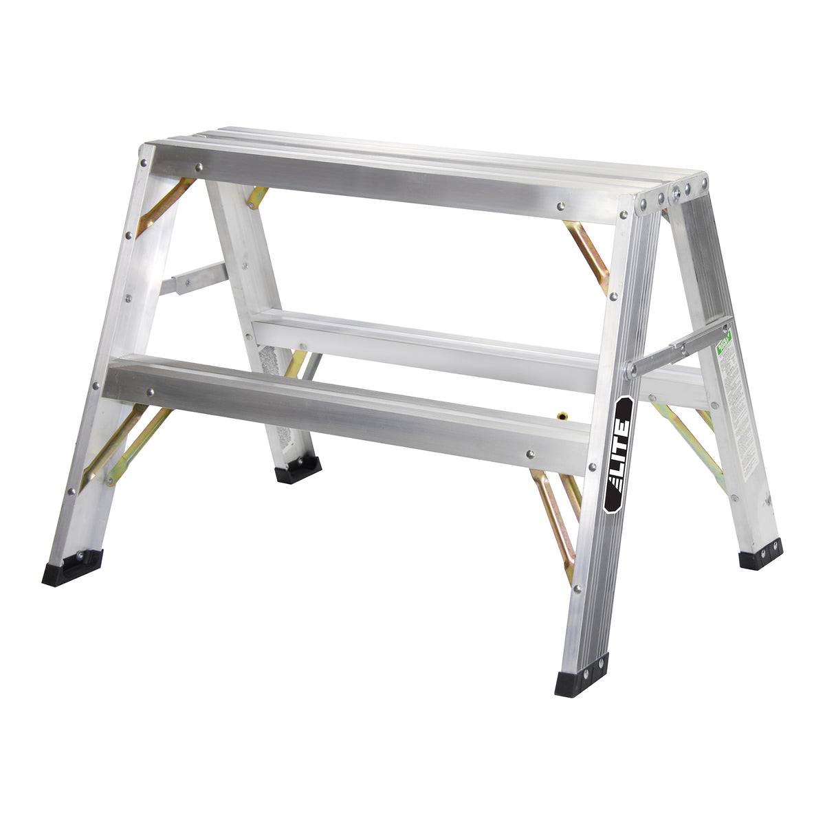 Escabeau / chevalet LITE robuste en aluminium, 2' (grade 1)