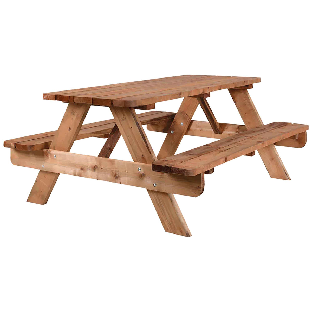 Table de pique-nique en bois traité, 30&#39;&#39; x 72&#39;&#39;