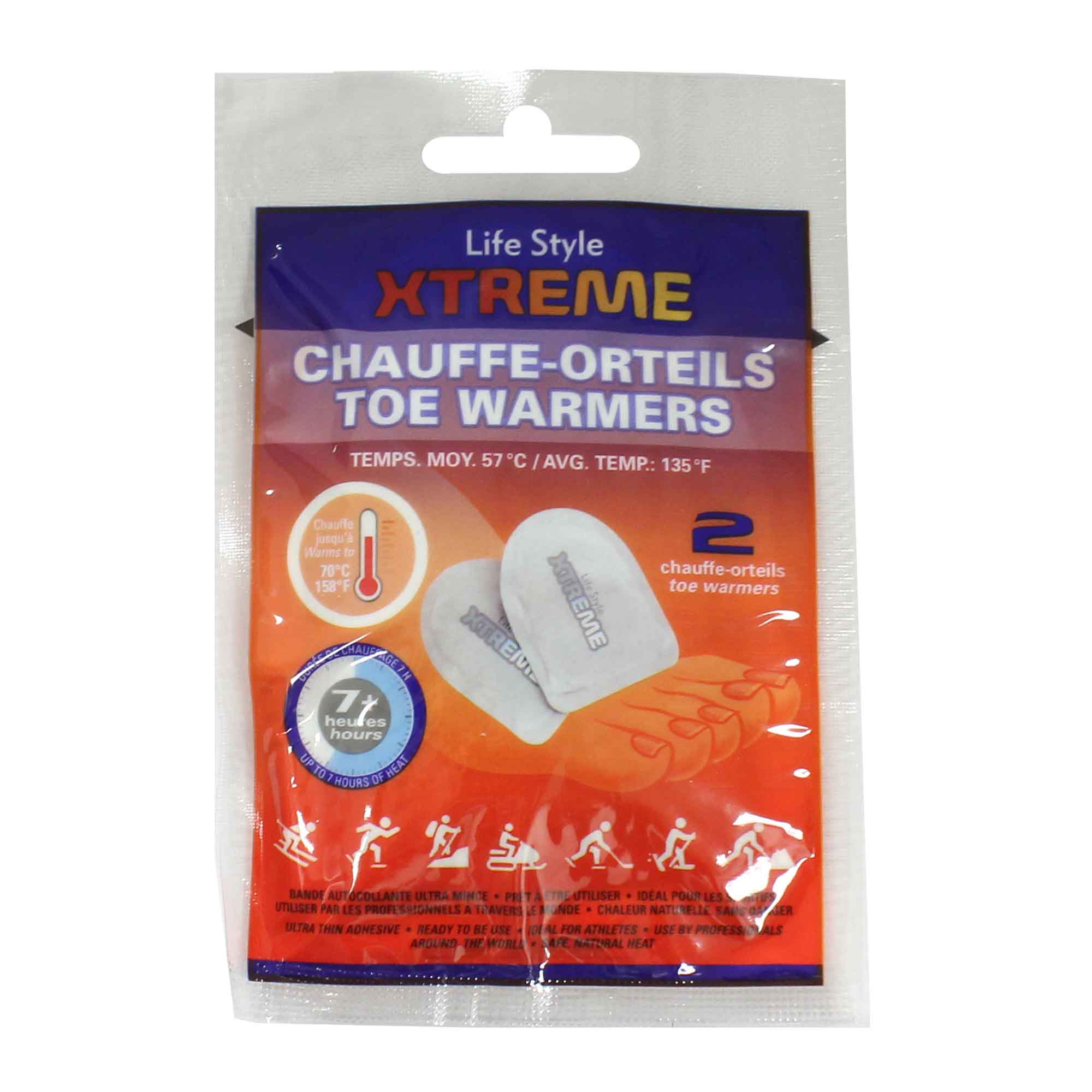 Chauffe-orteils Xtreme, 7 heures (2 unités)