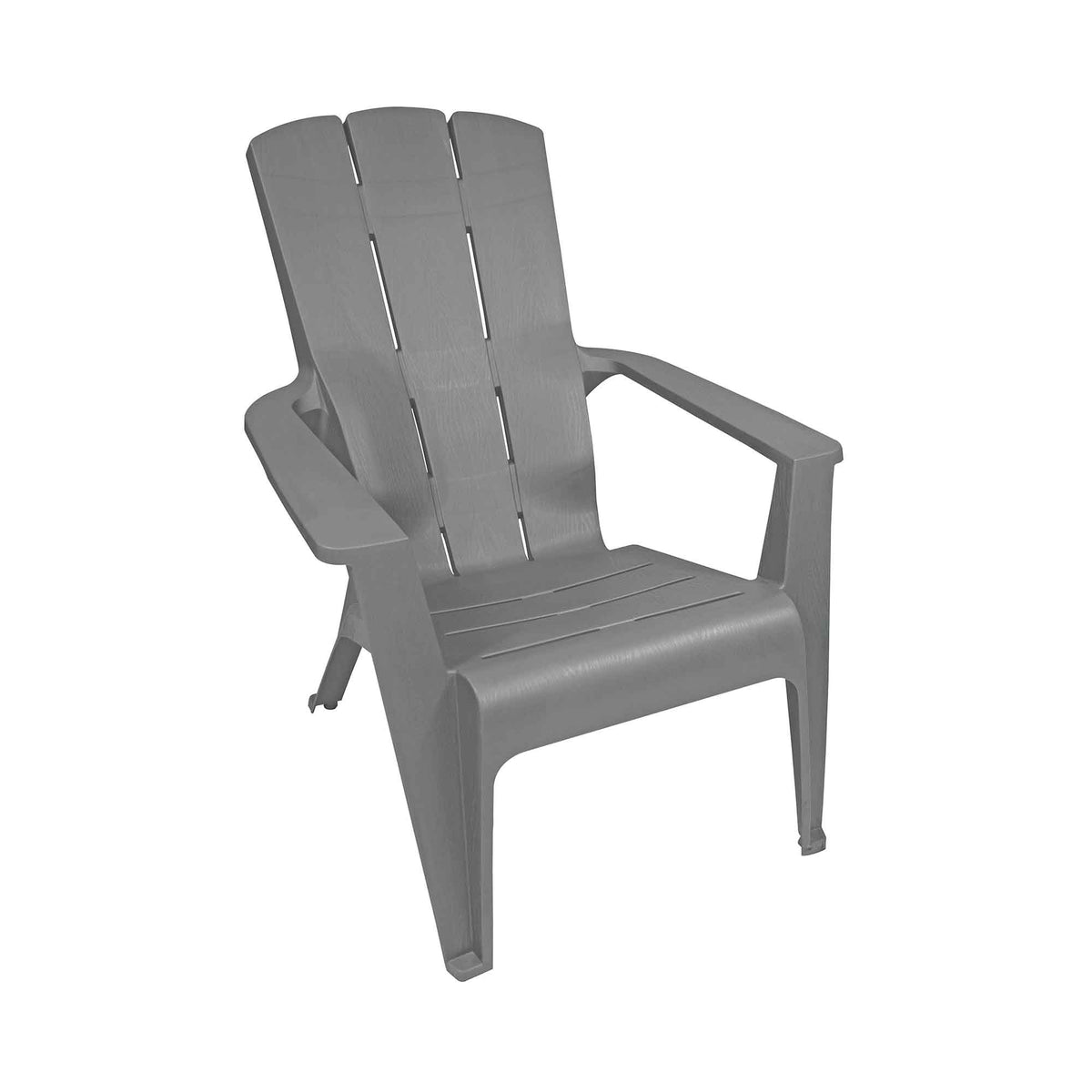 Chaise Adirondack, gris neutre