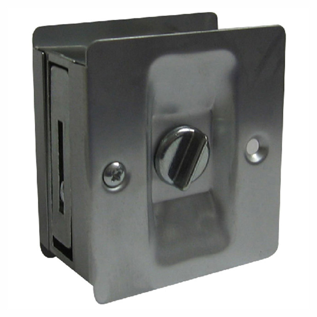 Poignée de porte à verrouillage carré pour porte escamotable, noir mat