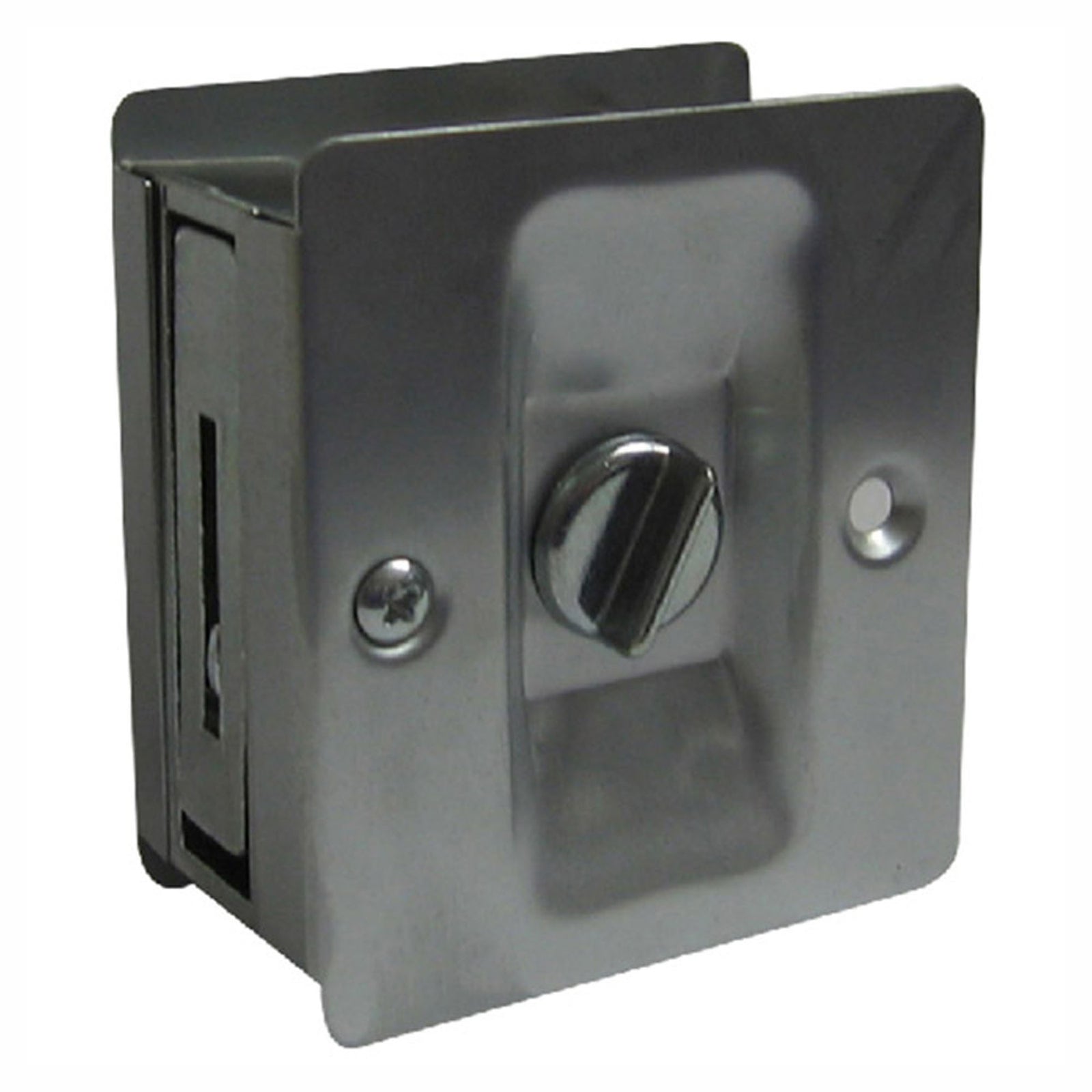 Poignée de porte à verrouillage carré pour porte escamotable, noir mat