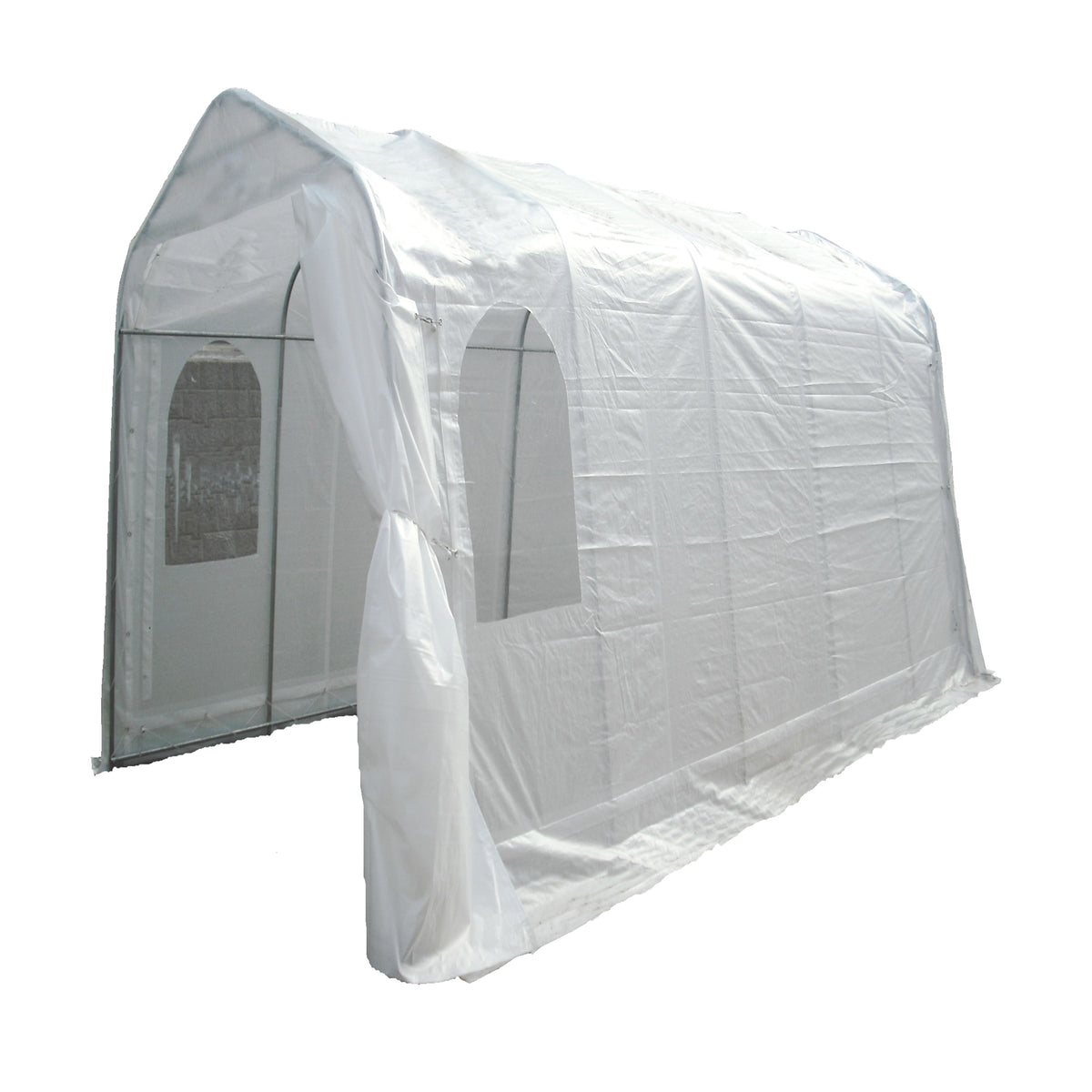Abri d'auto simple, 12' x 20' x 6'-6''