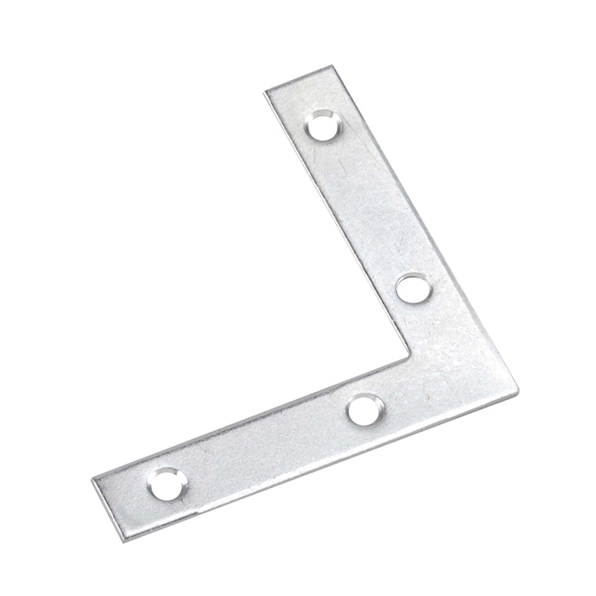 Plaque de coin plate, 4'' x 3/4''