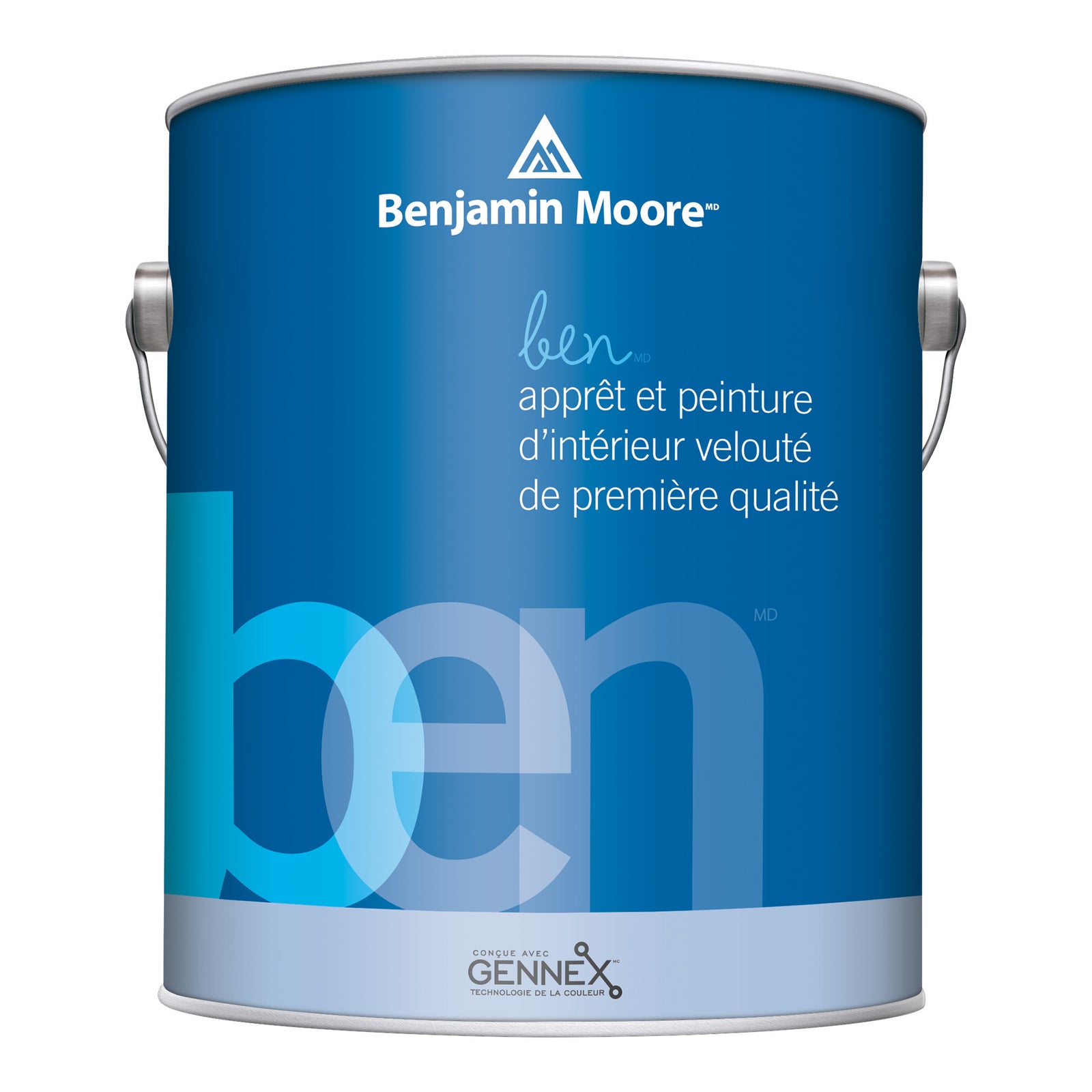 Peinture et apprêt intérieur premium, latex fini velouté, base 1, 3,79 l