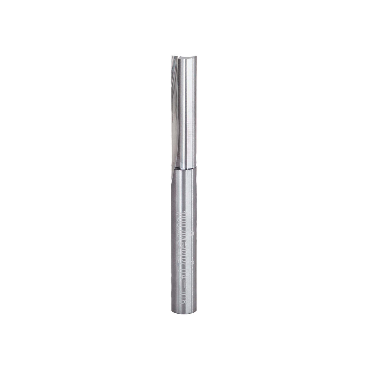 Mèche de toupie droite de 1/4" x 1" avec tige 1/4" à 2 tranchants au carbure