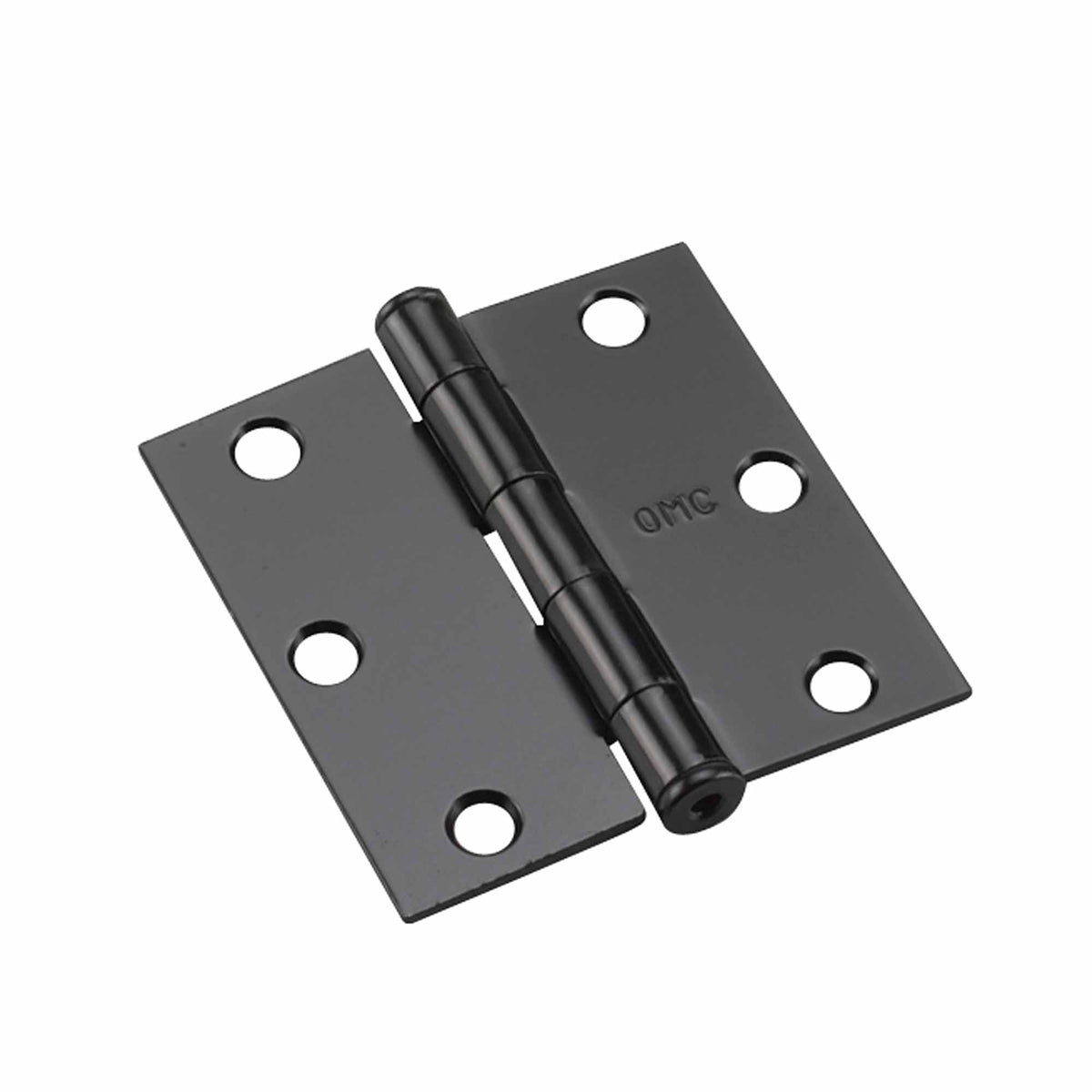 Penture à mortaiser noire de 3'', boite de 2 unités