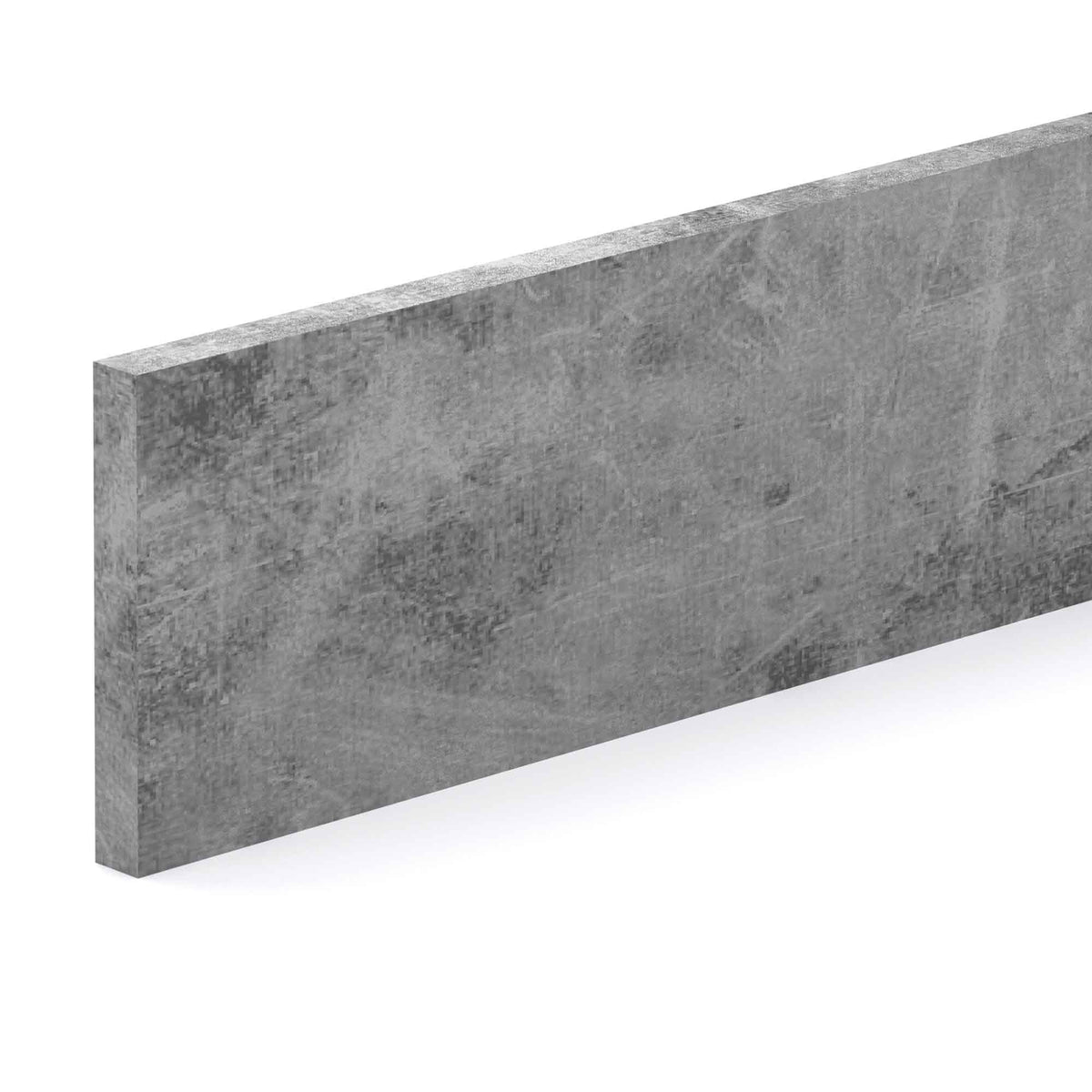 Barre plate en acier non plaqué, 1/8'' x 1'' x 72''