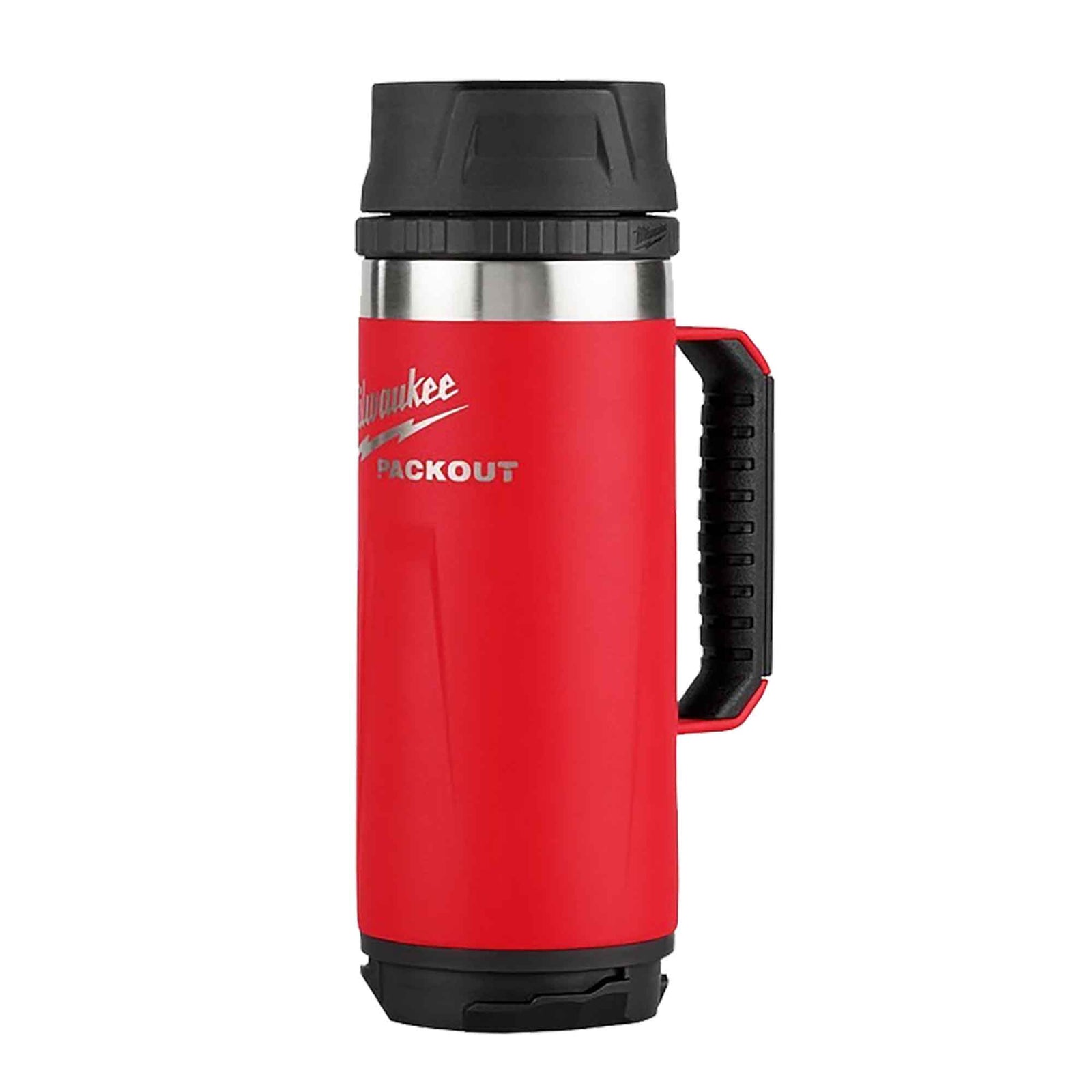 PACKOUT Tasse isolée de 18 oz avec couvercle à gorgée, rouge