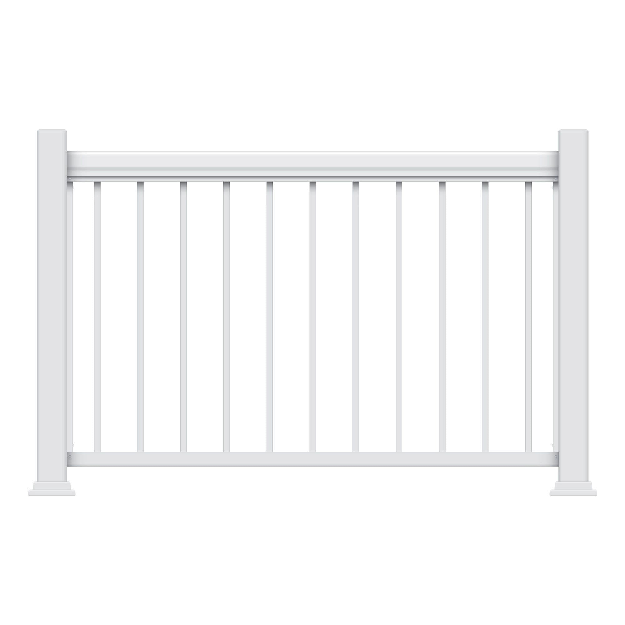 Ensemble de rampe Legacy blanc, 36'' x 72'' 