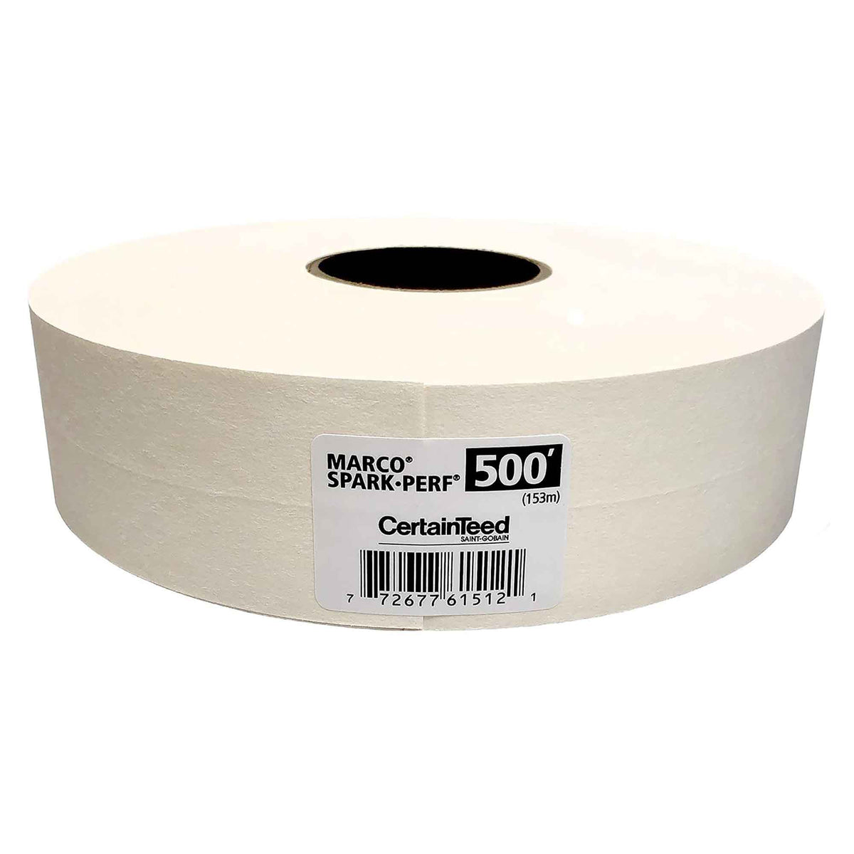 Ruban de papier perforé à jointoyer pour cloisons sèches Marco Spark-Perf, 2-1/16'' x 500' 