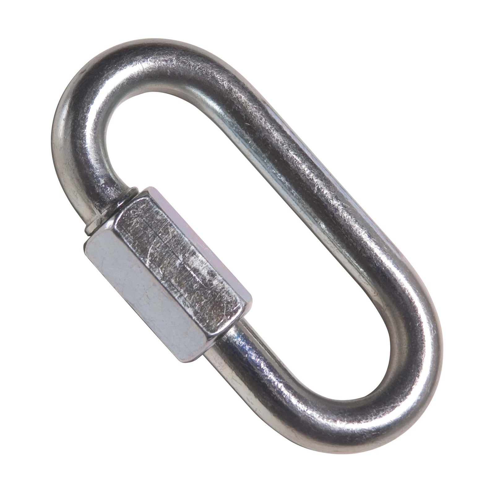 Maillon rapide plaqué de zinc de 1/4''