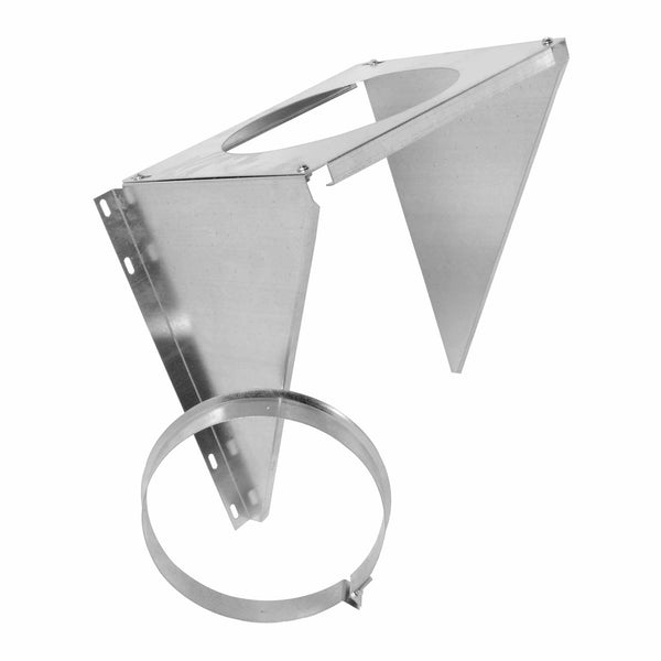 Adjustable Intermediate Wall Support, for 6'' Chimney - Matériaux JLS